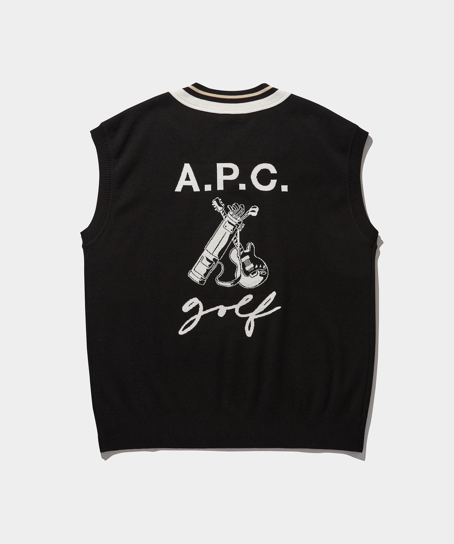 A.P.C.golf KNIT VEST CUS4442