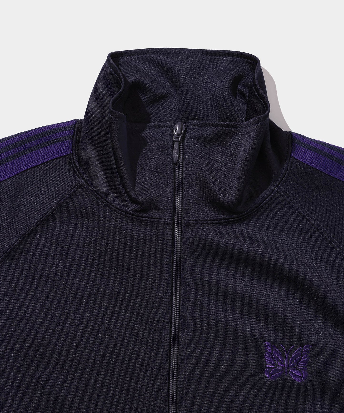 NEEDLES Track Jacket - Poly Smooth Navy