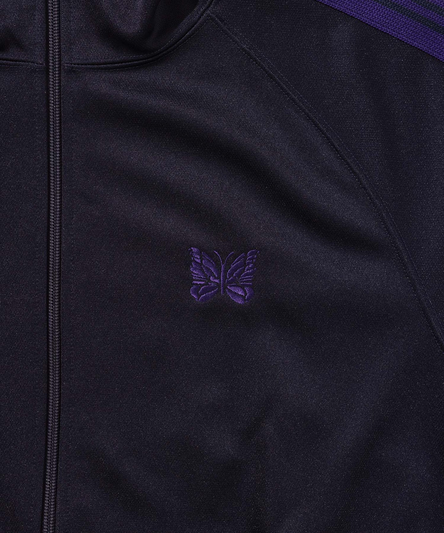 NEEDLES Track Jacket - Poly Smooth Navy