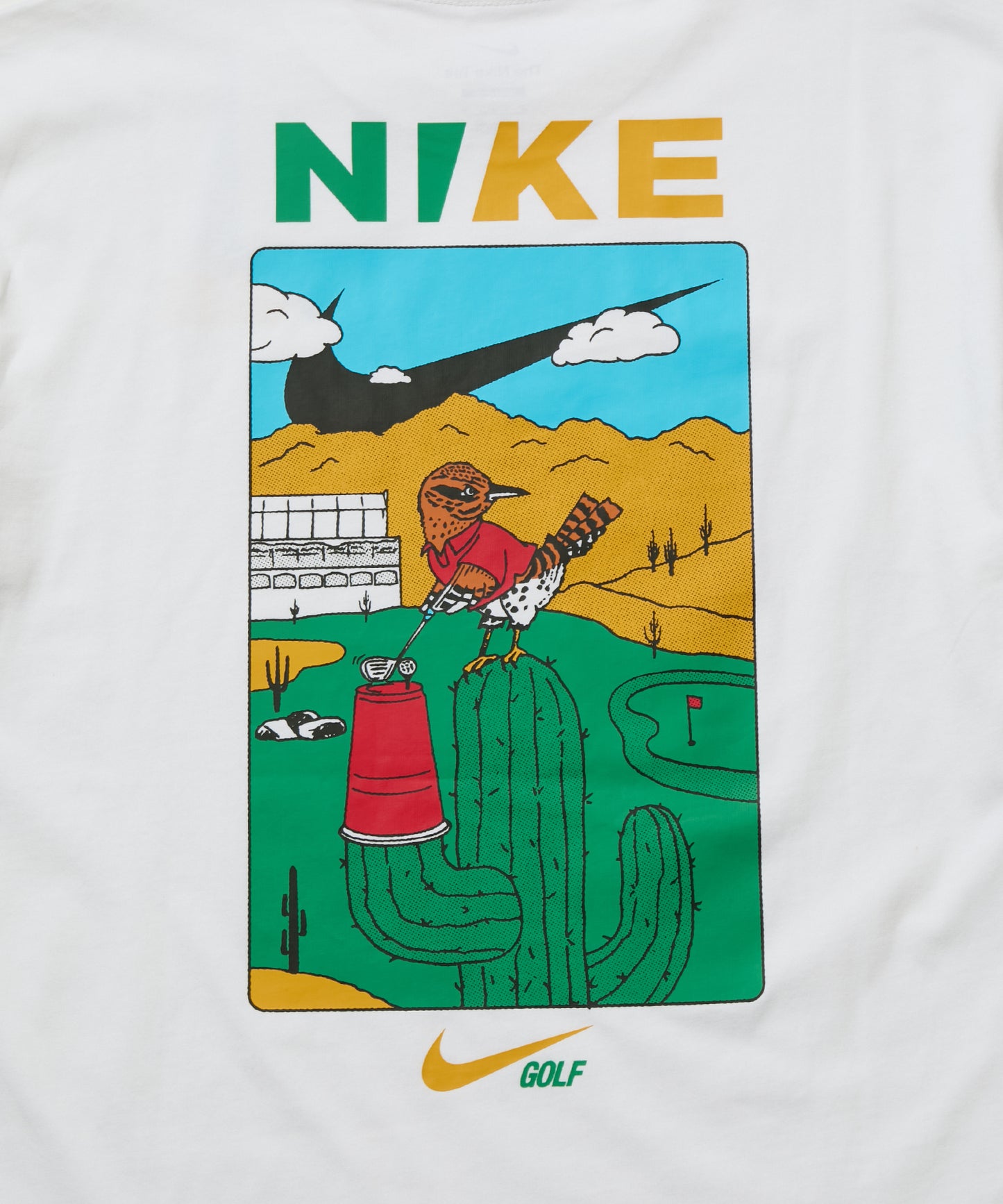 【NIKE】AS M NK TEE M90 GOLF OC White