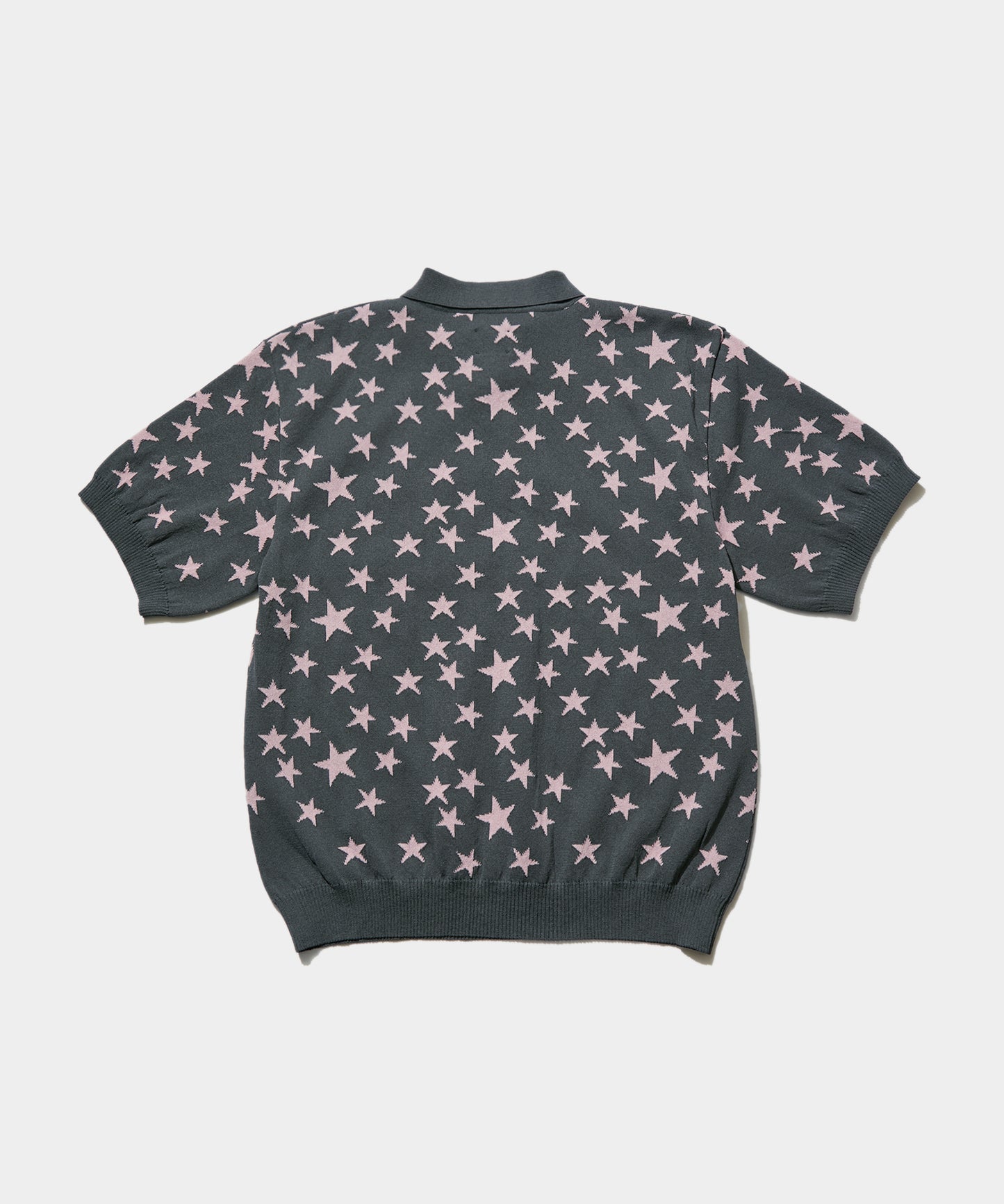 【NEEDLES】S/S Polo Sweater - PE/Washi Knit / Star