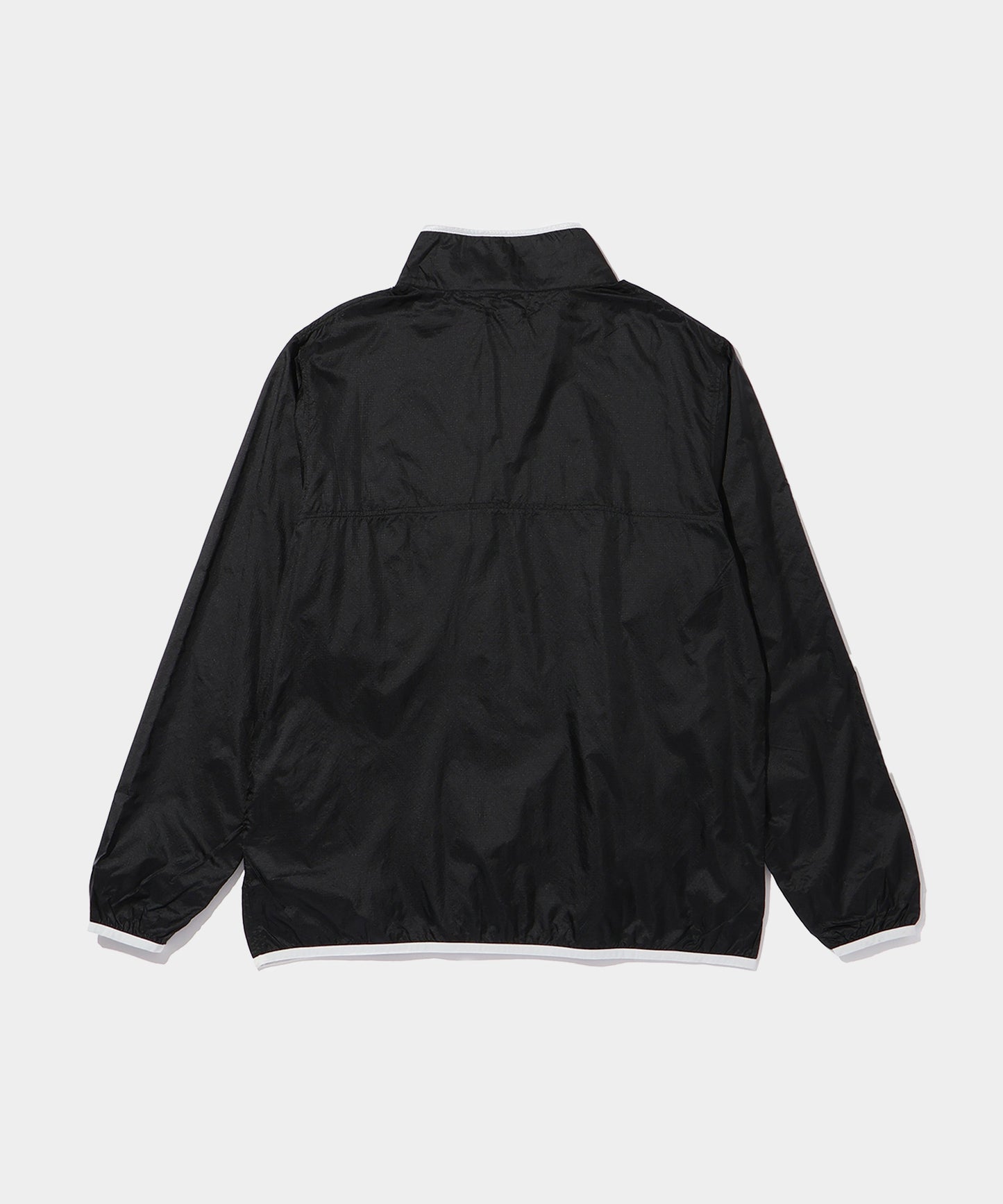 MALBON SHERIDAN NYLON QUARTER ZIP BLACK