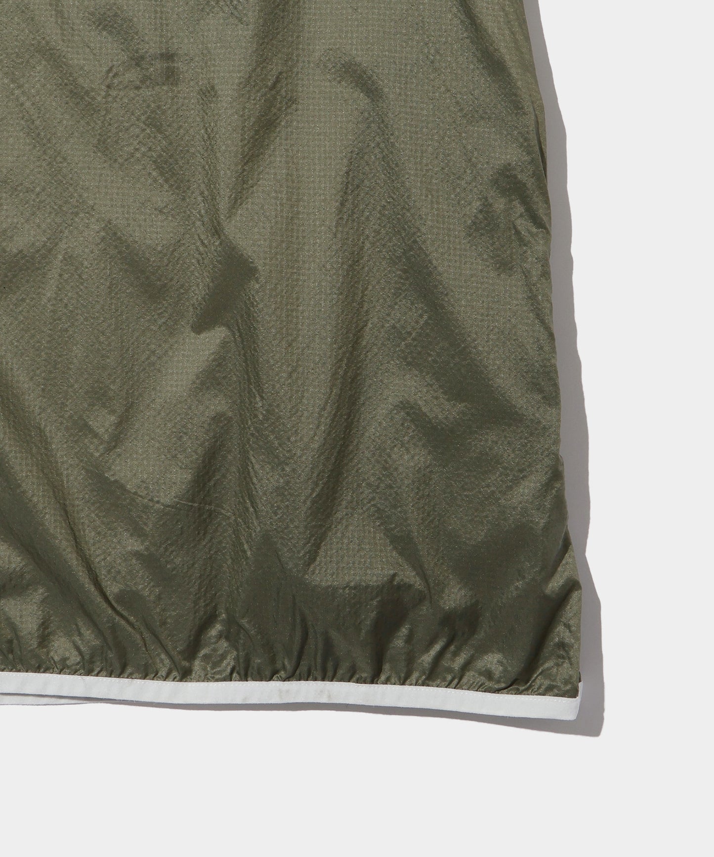MALBON SHERIDAN NYLON QUARTER ZIP KHAKI