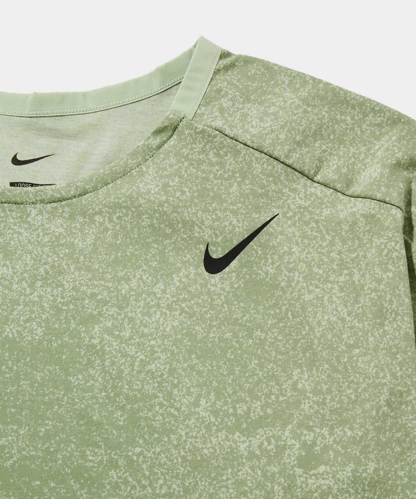 NIKE ゴルフ クラブ メンズ ゴルフ ショートスリーブ トップ グリーン