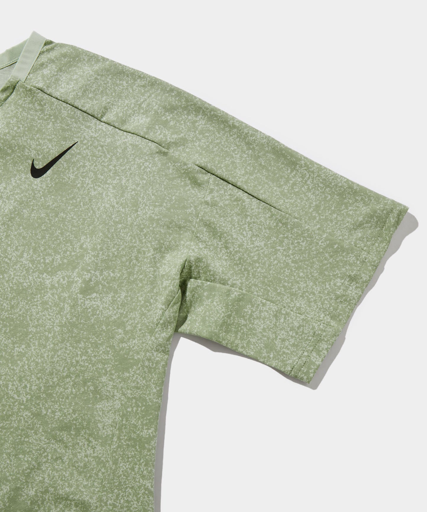 NIKE ゴルフ クラブ メンズ ゴルフ ショートスリーブ トップ グリーン