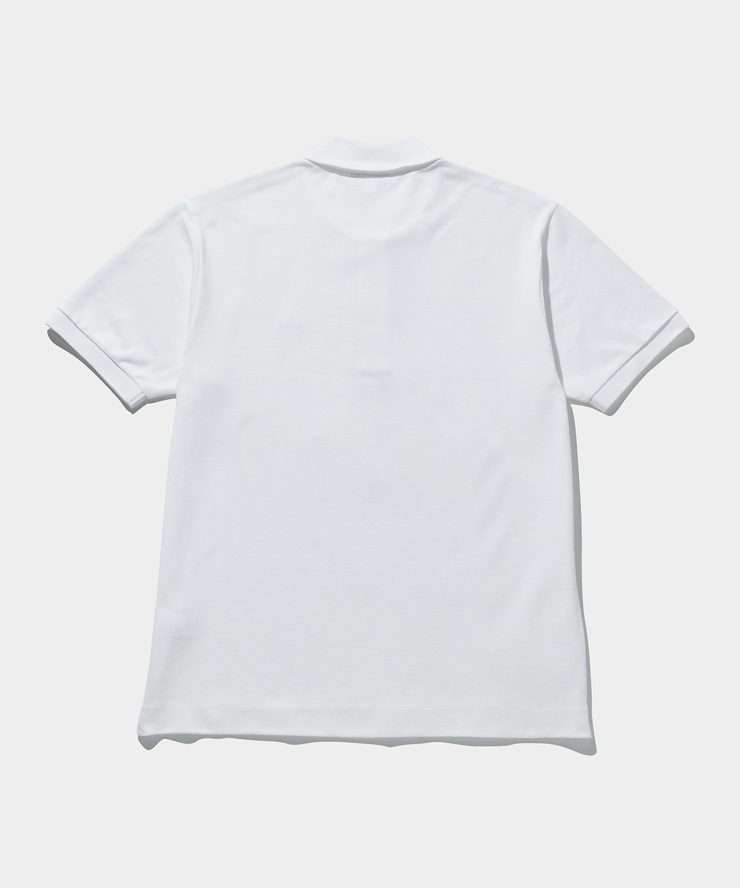 LACOSTE オーバーサイズネームプリントポロシャツ