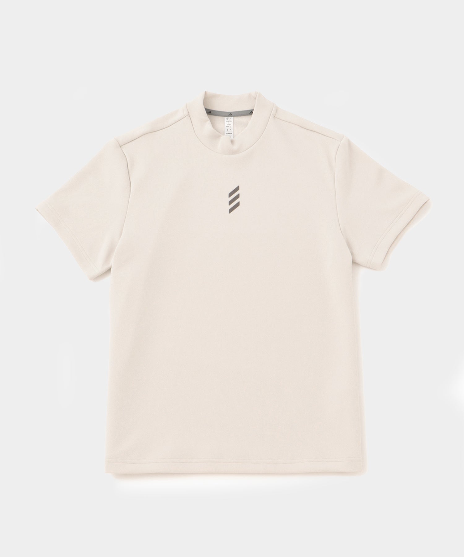 adidas コードカオス モックネック 半袖シャツ BEIGE – HYPEGOLF
