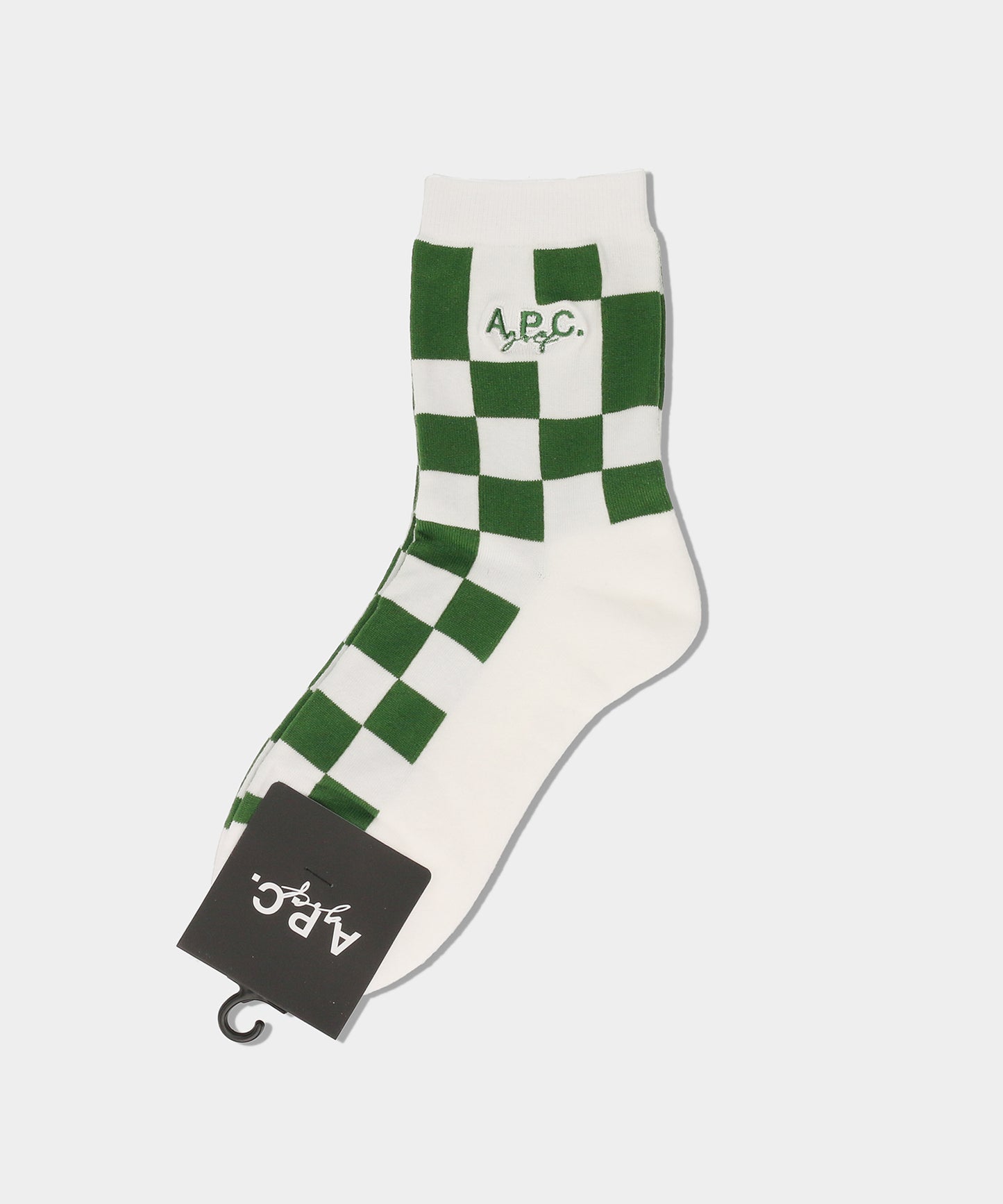 A.P.C.GOLF SOCKS GREEN