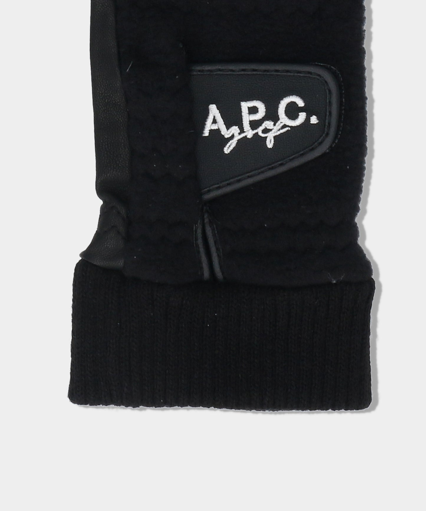 A.P.C.golf GLOVE CEA83GA BLACK