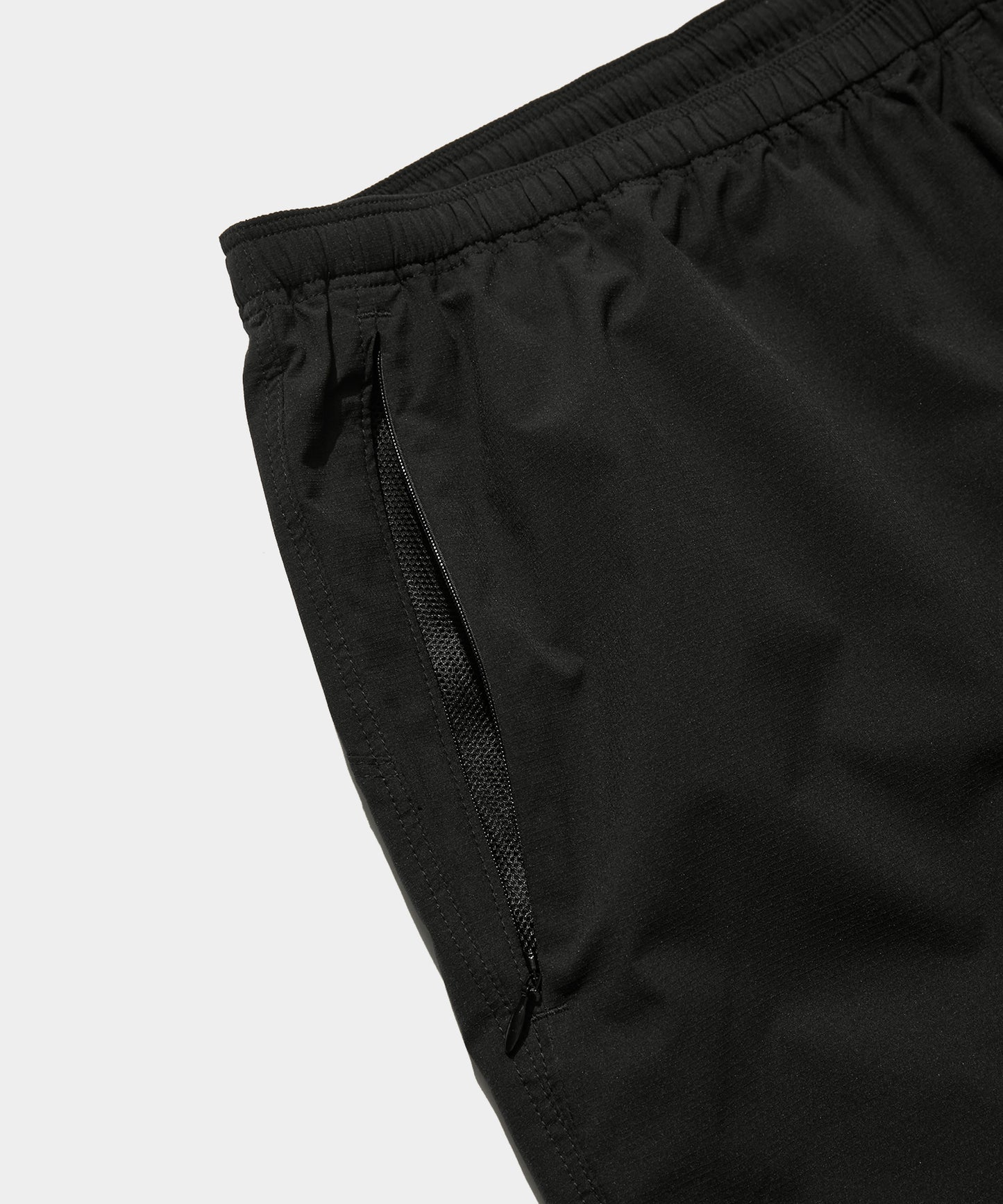 Warm Up Short - Poly Ripstop BLACK