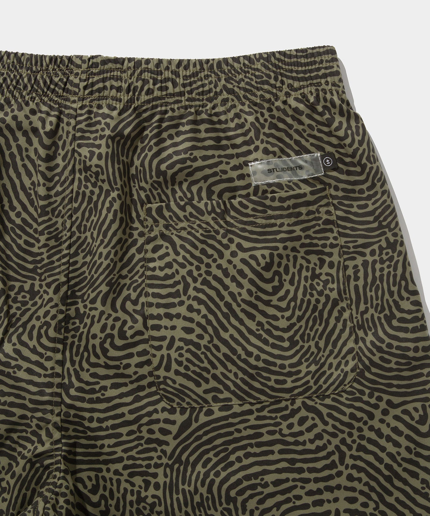 Students Golf Leave Your Mark Swim Shorts OLIVE
