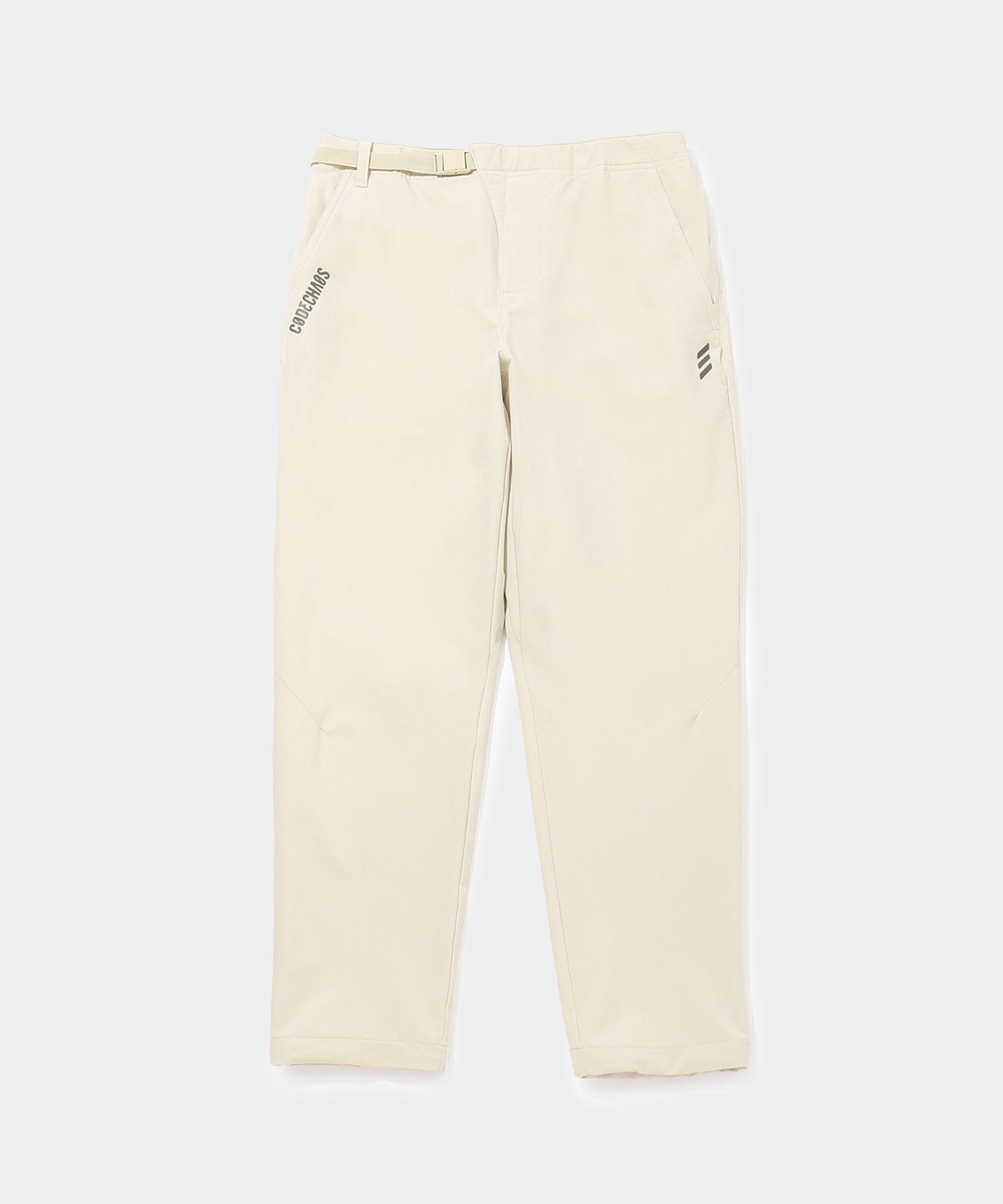 ADIDAS】 コードカオス ワイドテーパードパンツ BEIGE ADIDAS】 コードカオス ワイドテーパードパンツ BEIGE