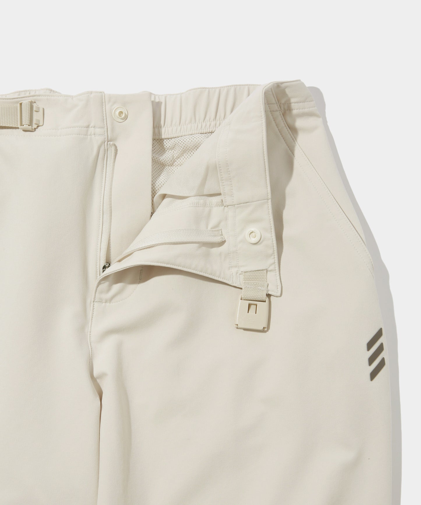 【ADIDAS】 コードカオス ワイドテーパードパンツ BEIGE