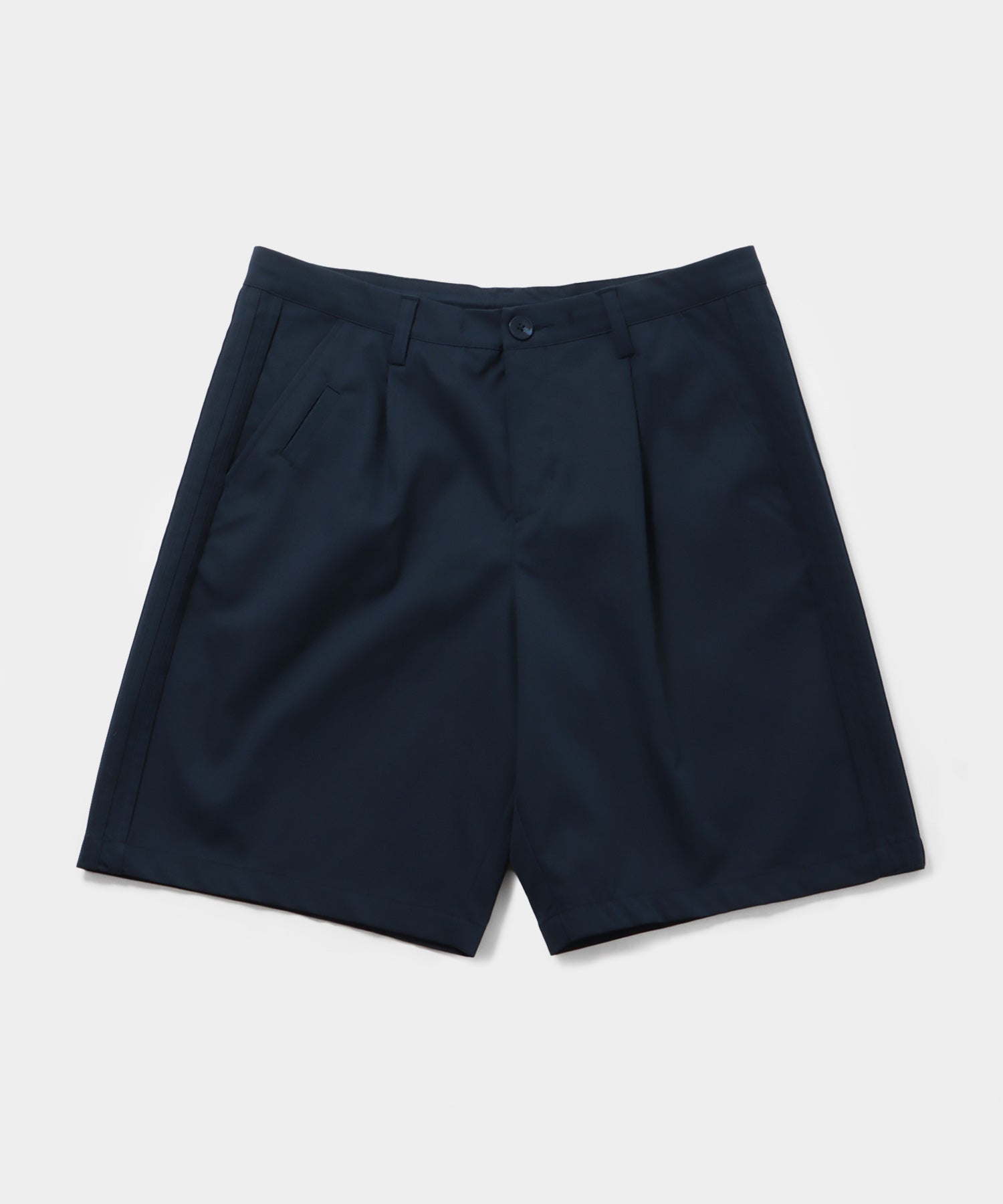 ROLLING LINKS ツイストウィーブ ワイドショーツ adidas】ROLLING LINKS ツイストウィーブ ワイドショーツ NAVY