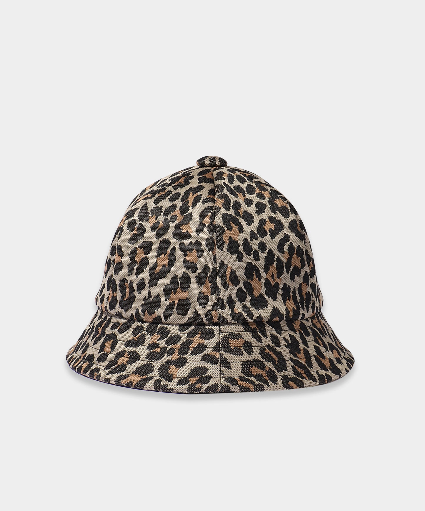 Bermuda Hat - Poly Jacquard Leopard