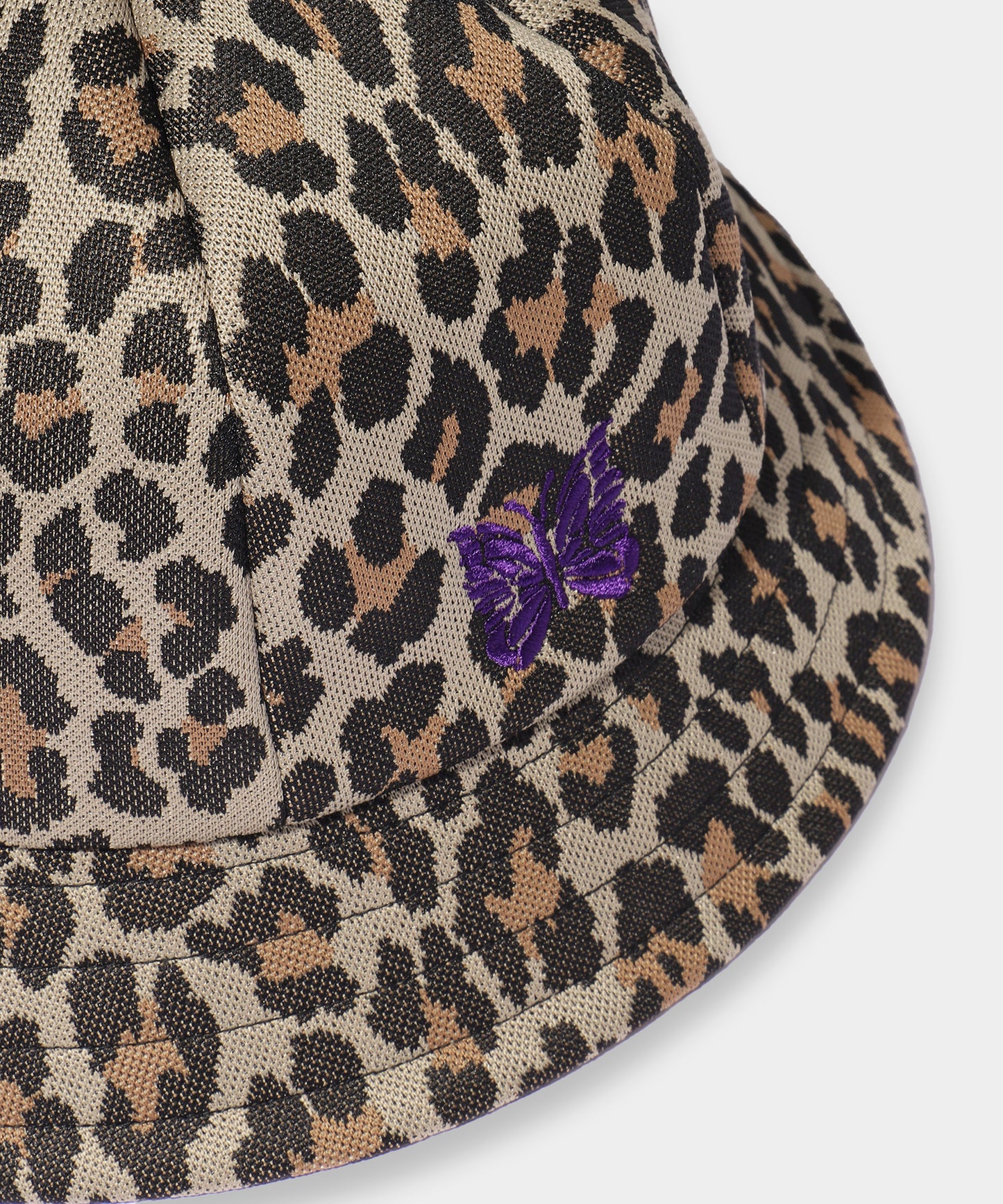 Bermuda Hat - Poly Jacquard Leopard