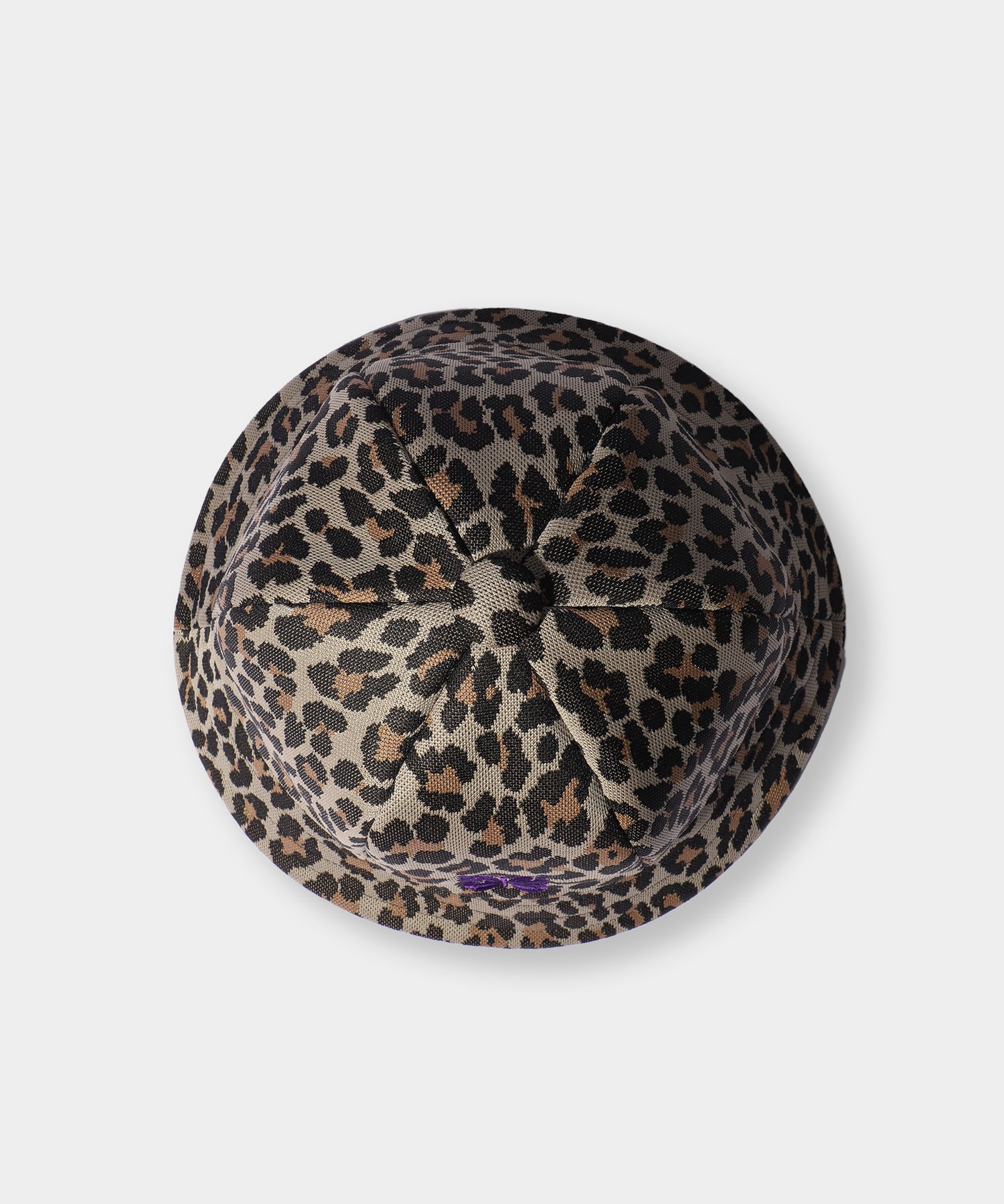 Bermuda Hat - Poly Jacquard Leopard