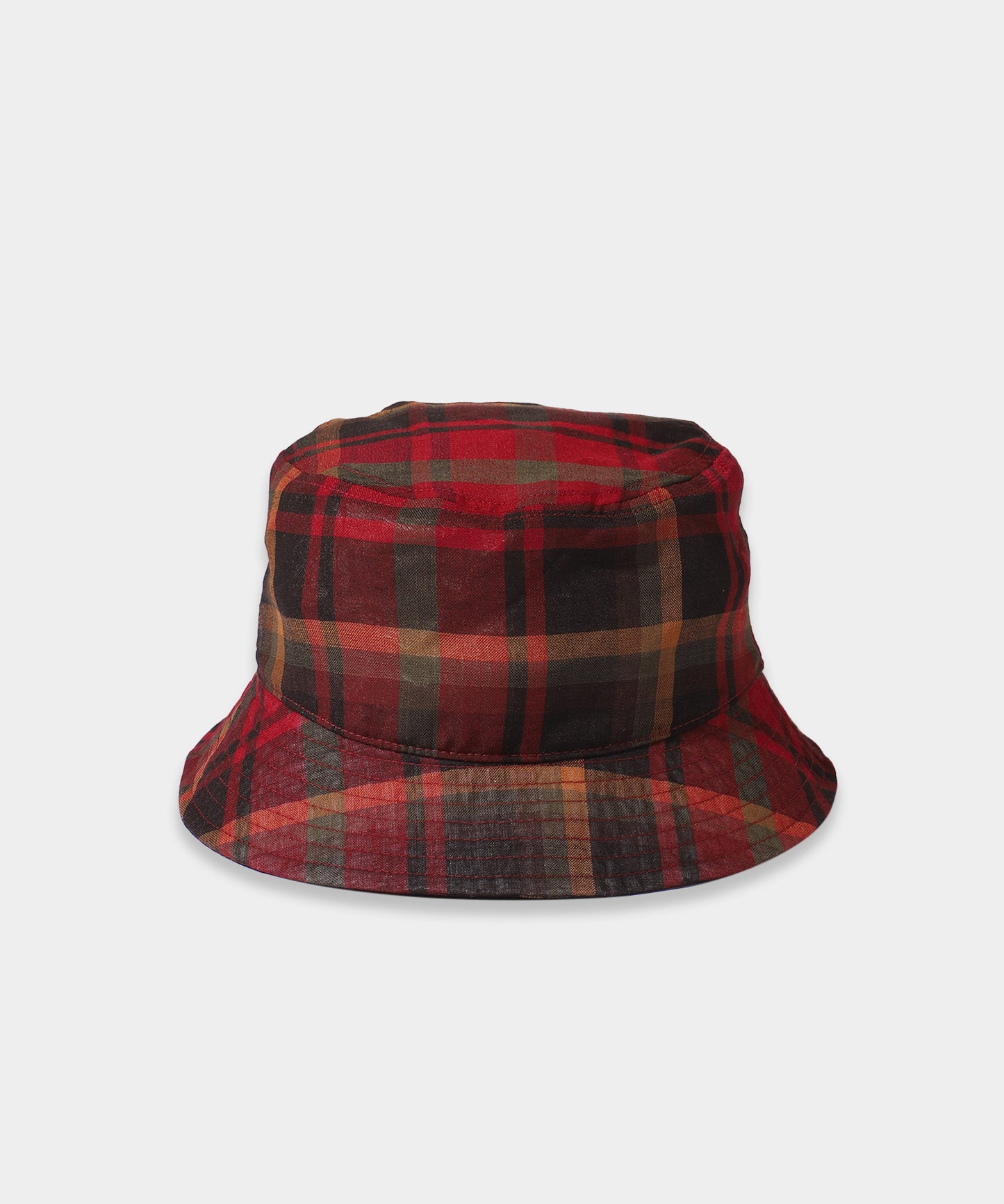 Bucket Hat - W/N Madras Check RED
