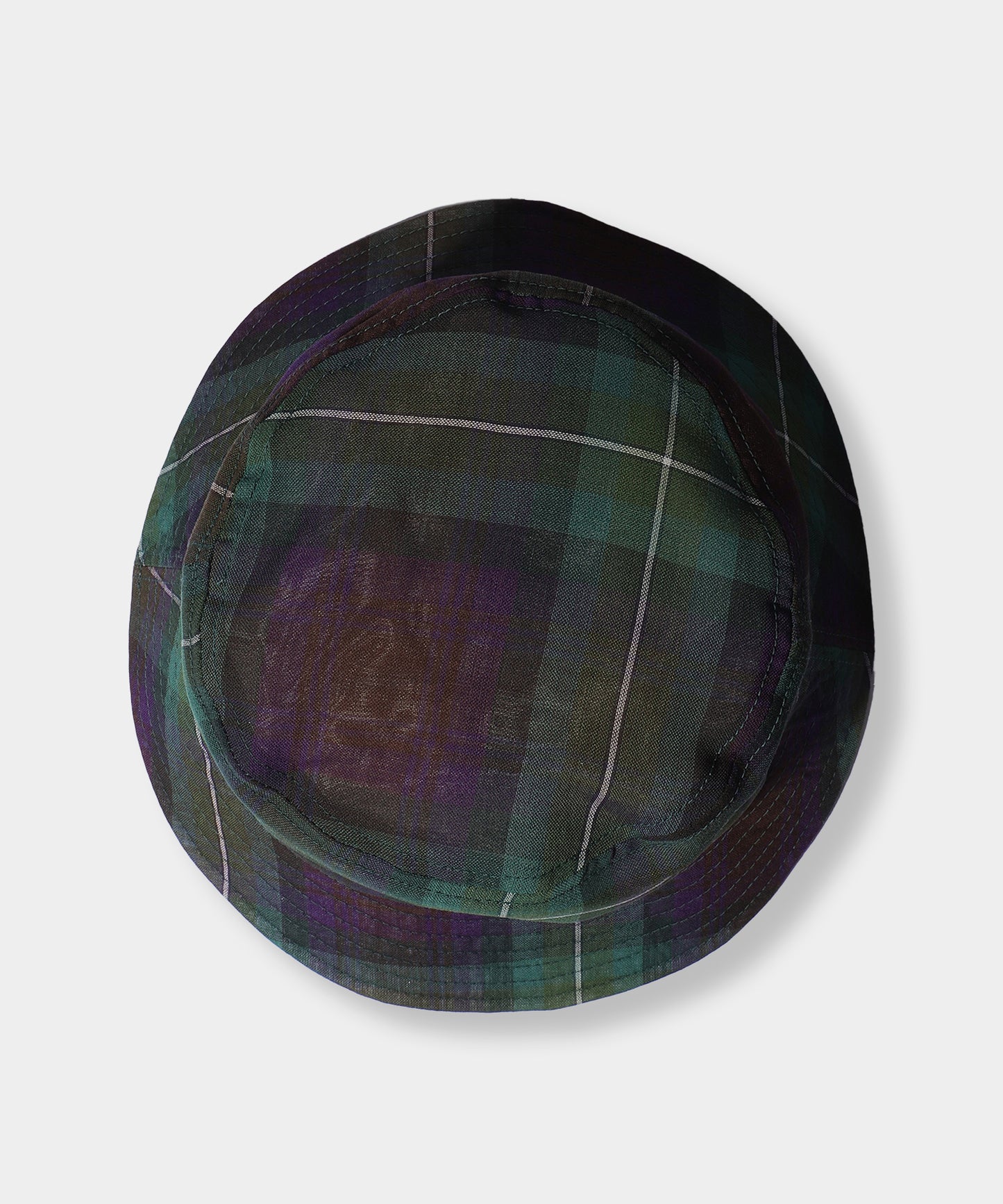 Bucket Hat - W/N Madras Check GREEN