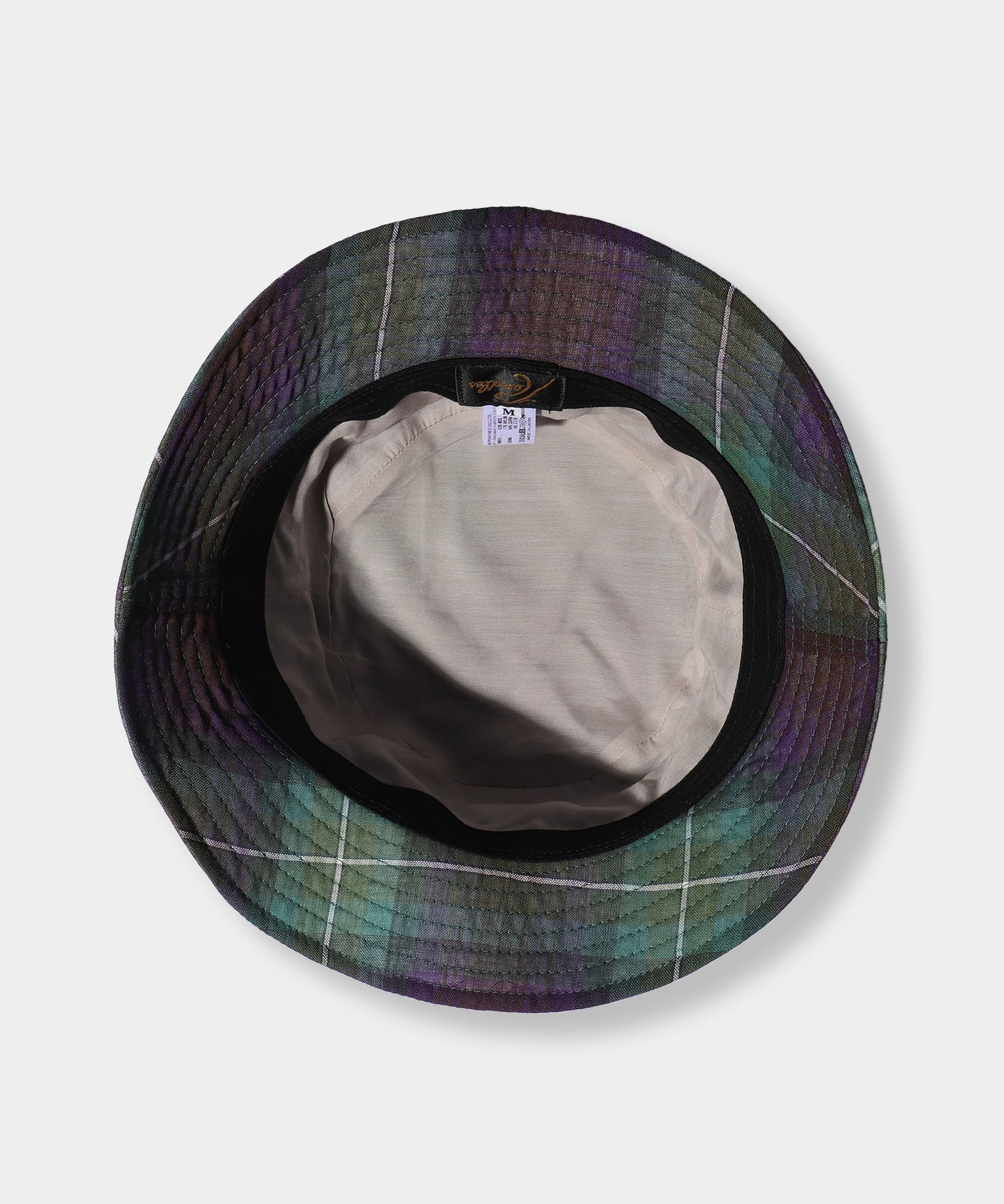Bucket Hat - W/N Madras Check GREEN