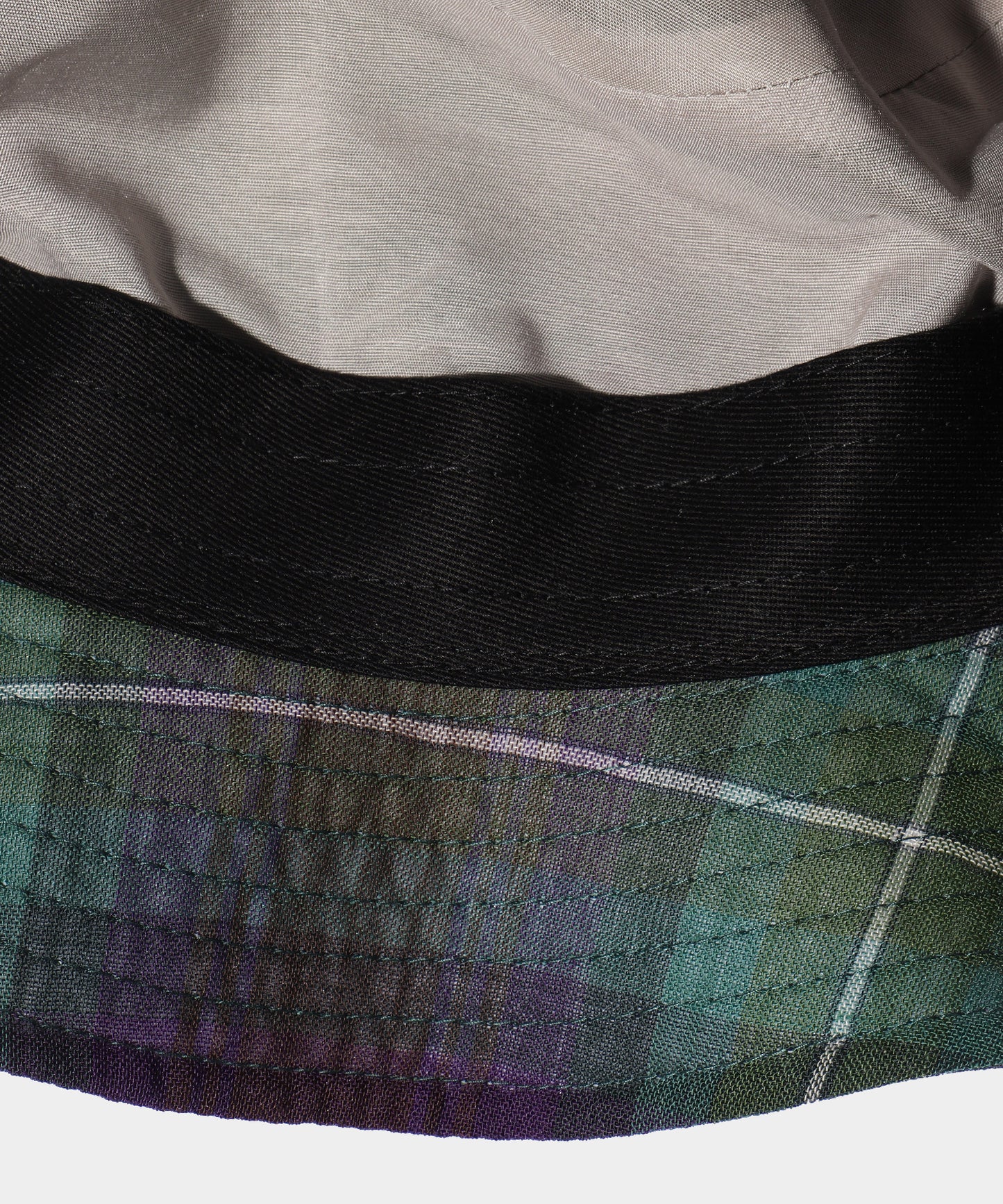 Bucket Hat - W/N Madras Check GREEN