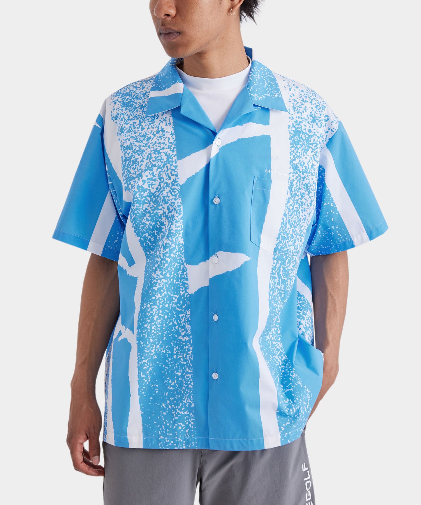 SPLASH OPEN COLLAR SHIRT