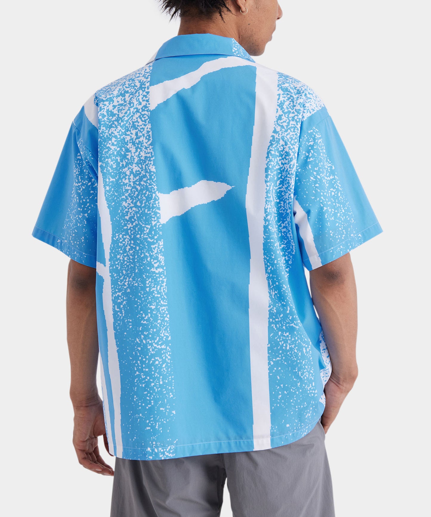 SPLASH OPEN COLLAR SHIRT