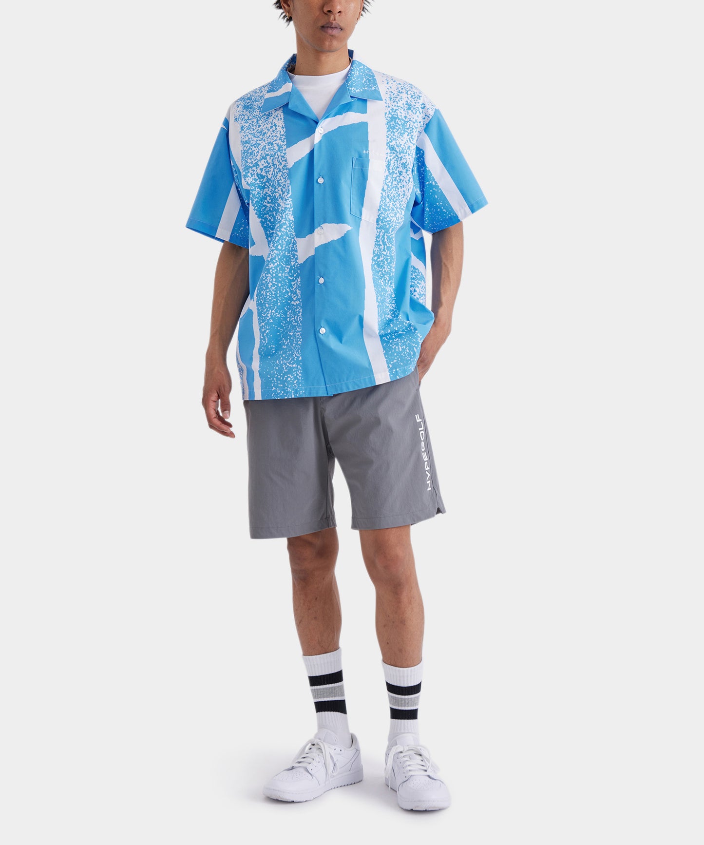 SPLASH OPEN COLLAR SHIRT