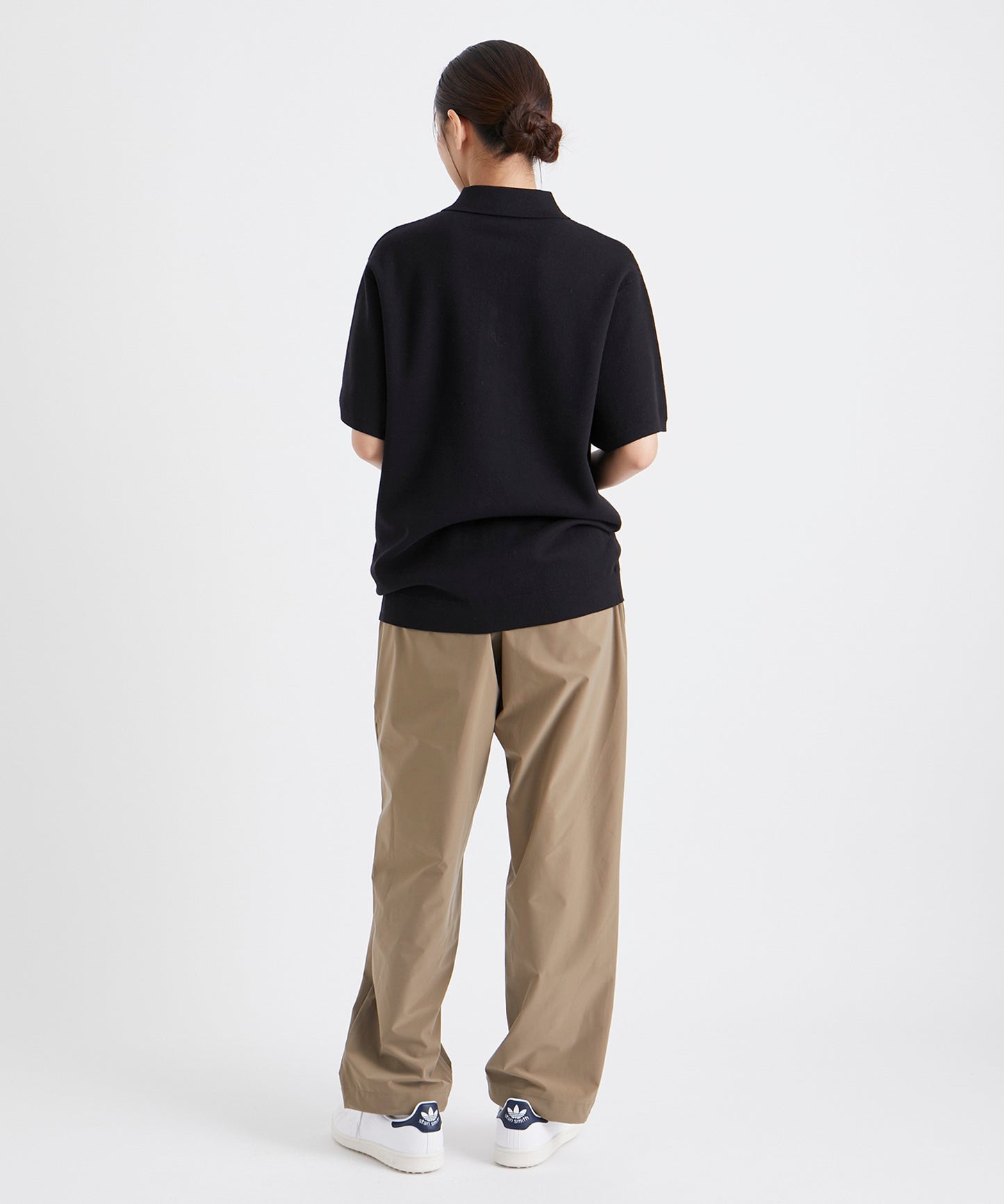 ARGYLE SHORT SLEEVE POLO CARDIGAN