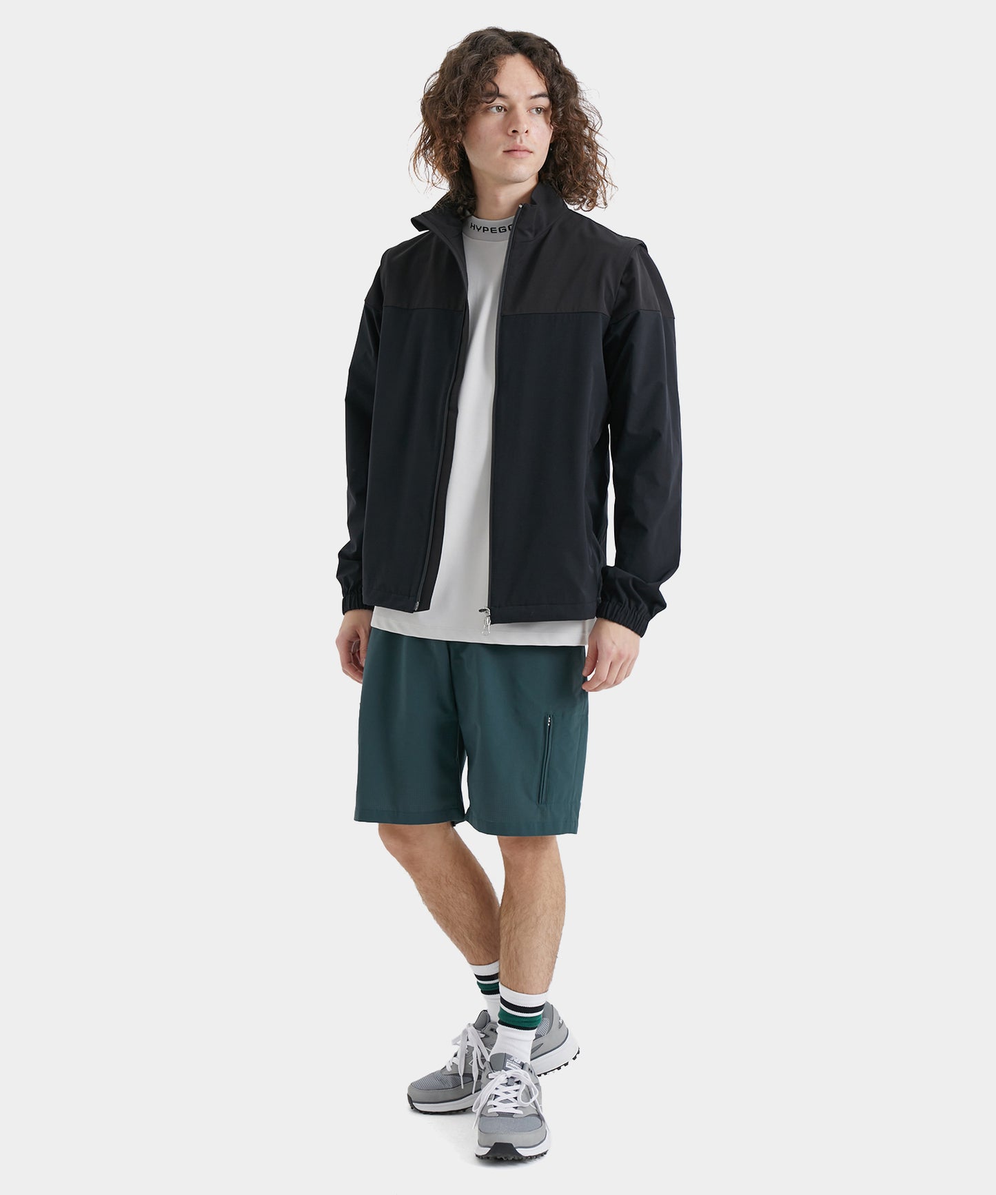 DotAir DETACHABLE ZIP JACKET BLACK