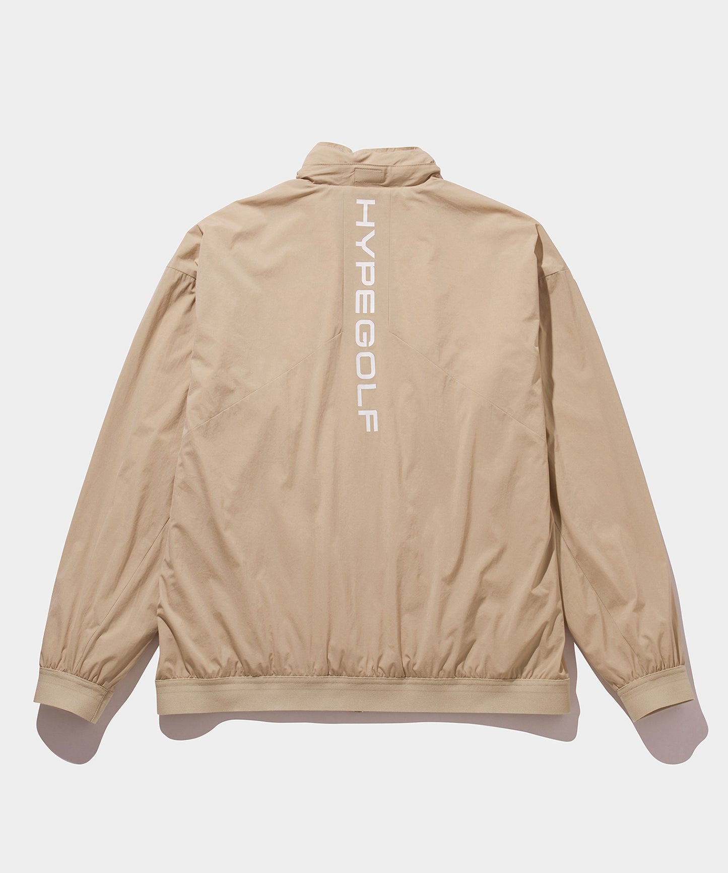 WOVEN NYLON FULL ZIP JACKET MOCA