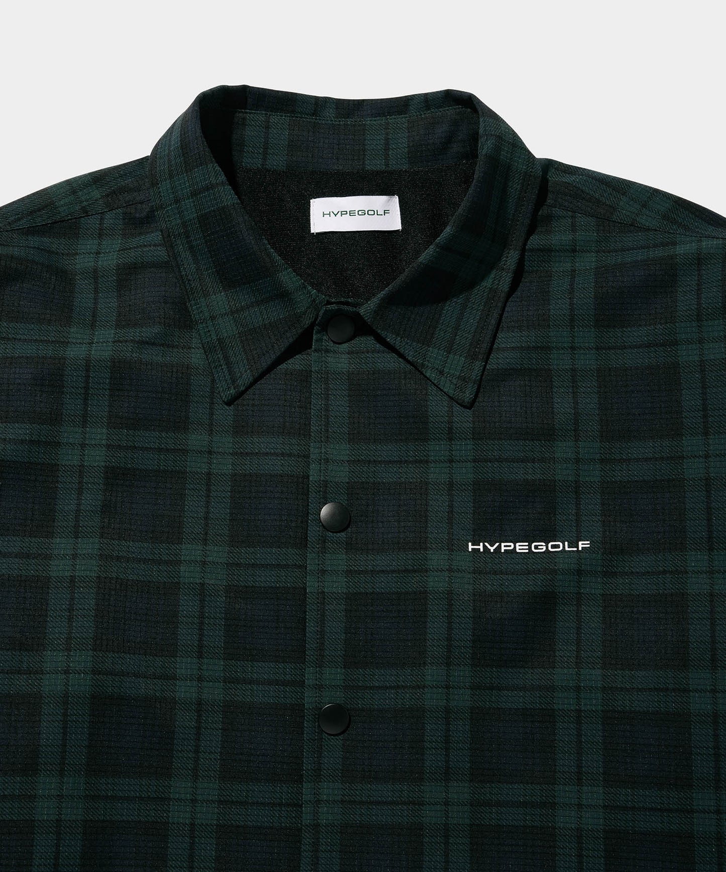 DOT MOTIF COACH JACKET BLACK WATCH