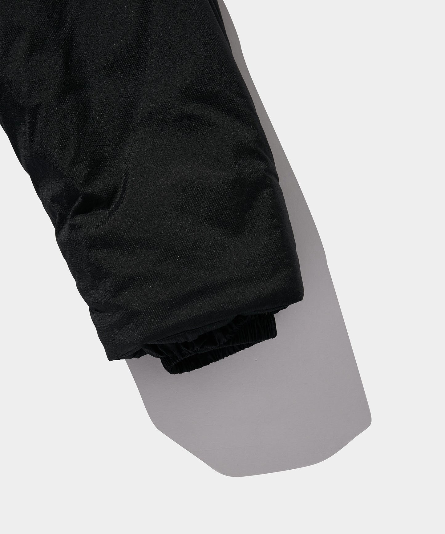 NYLON RIP PUFF JACKET BLACK