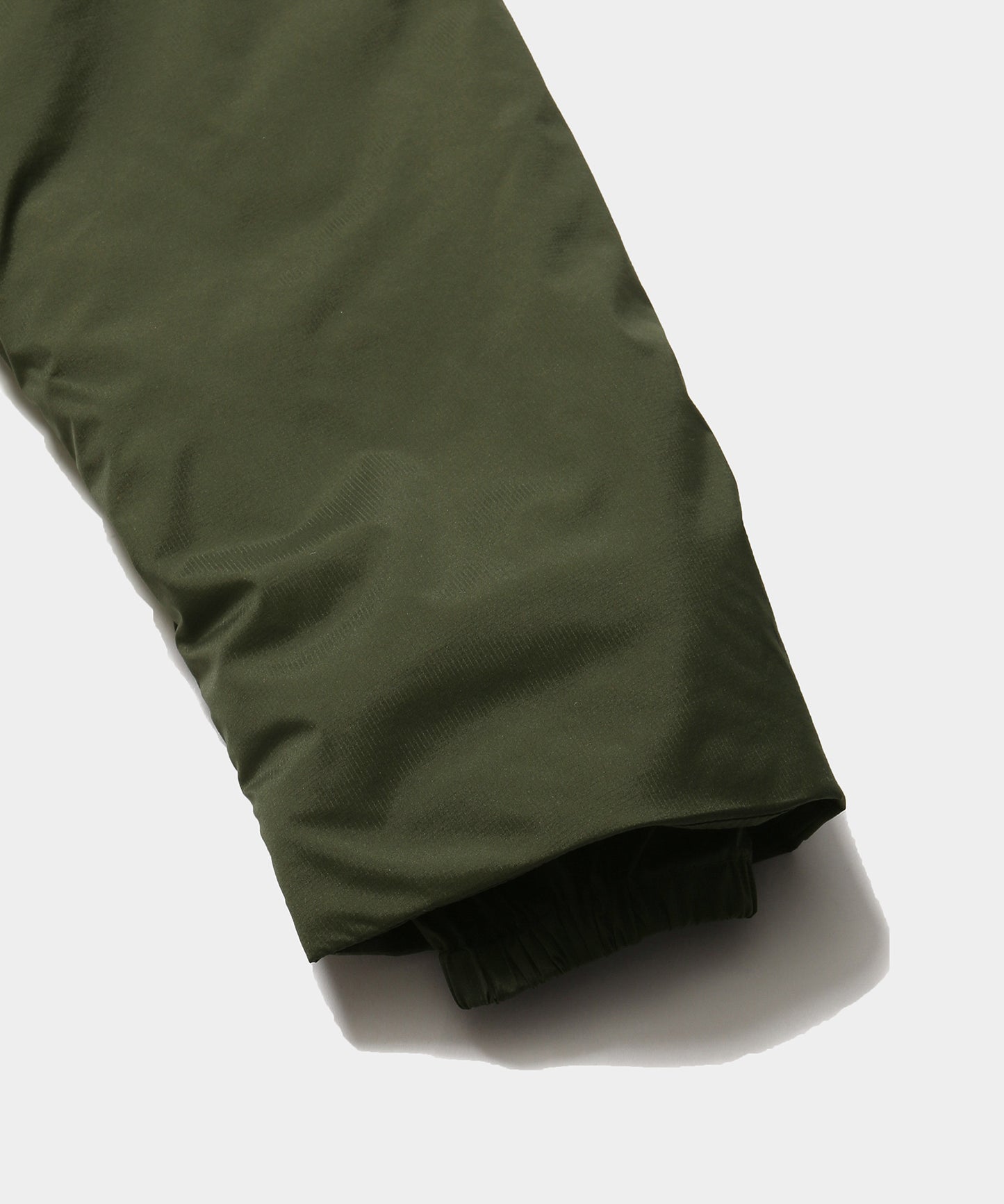 NYLON RIP PUFF JACKET OLIVE
