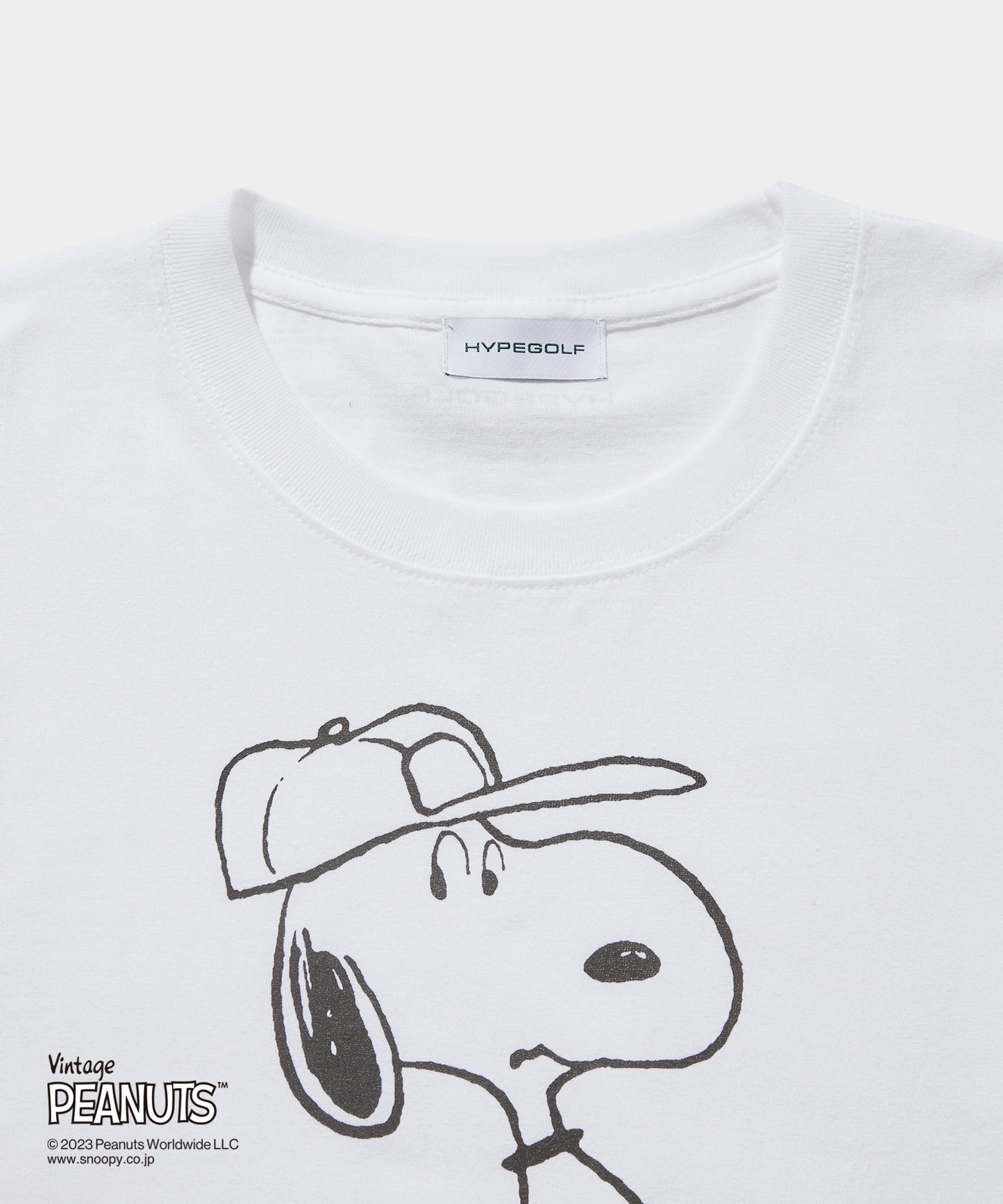 Peanuts GOLF T-shirts WHITE