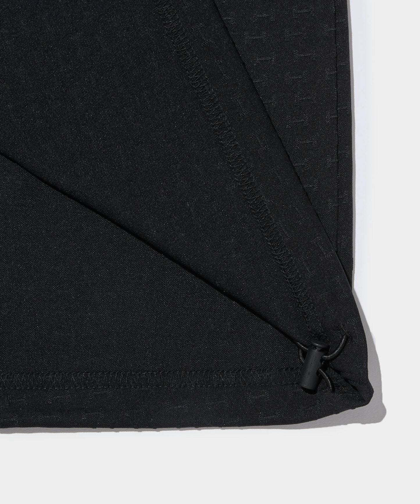 H JACQUARD STAND HALF ZIP SHIRTS
