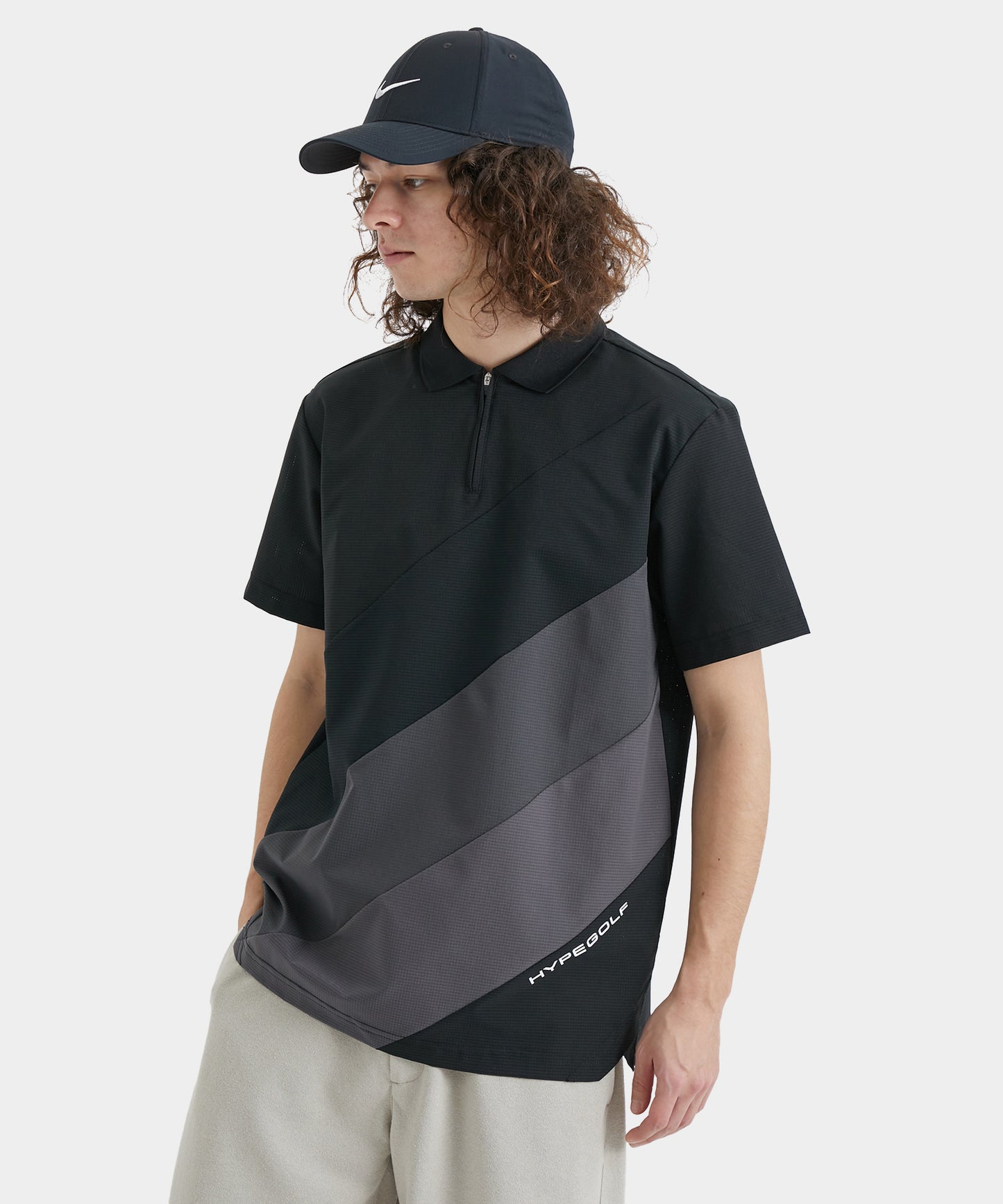 COOL DOTS POLO SHIRTS BLACK