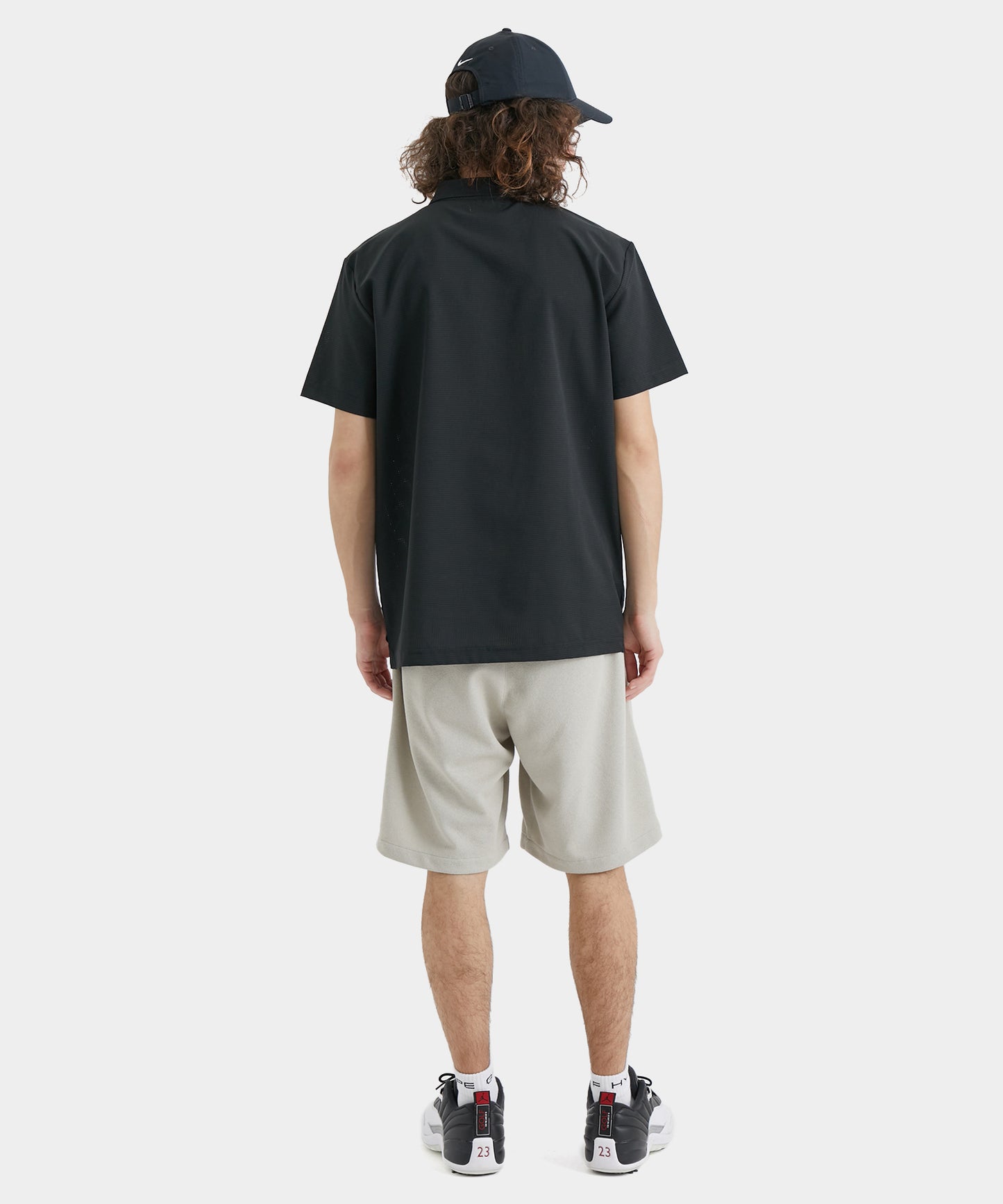 COOL DOTS POLO SHIRTS BLACK