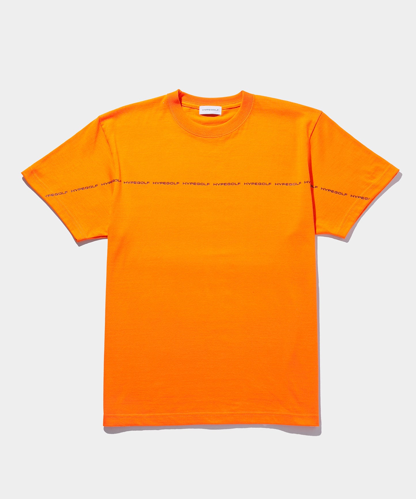 LINE LOGO T-SHIRTS ORANGE