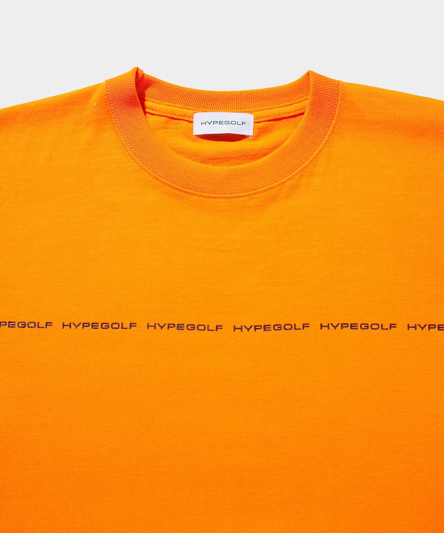 LINE LOGO T-SHIRTS ORANGE