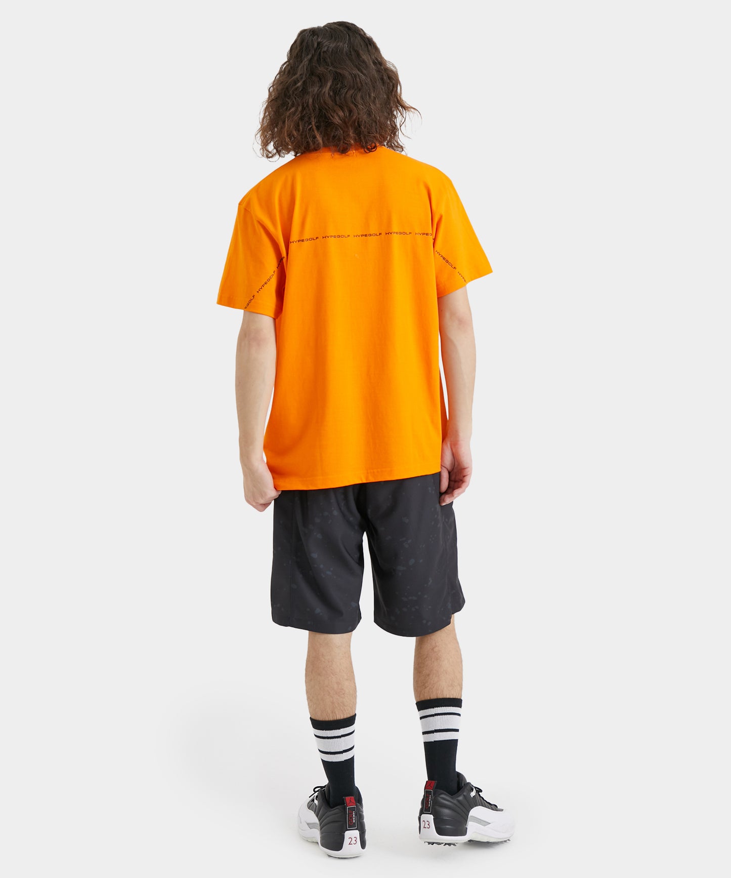 LINE LOGO T-SHIRTS ORANGE