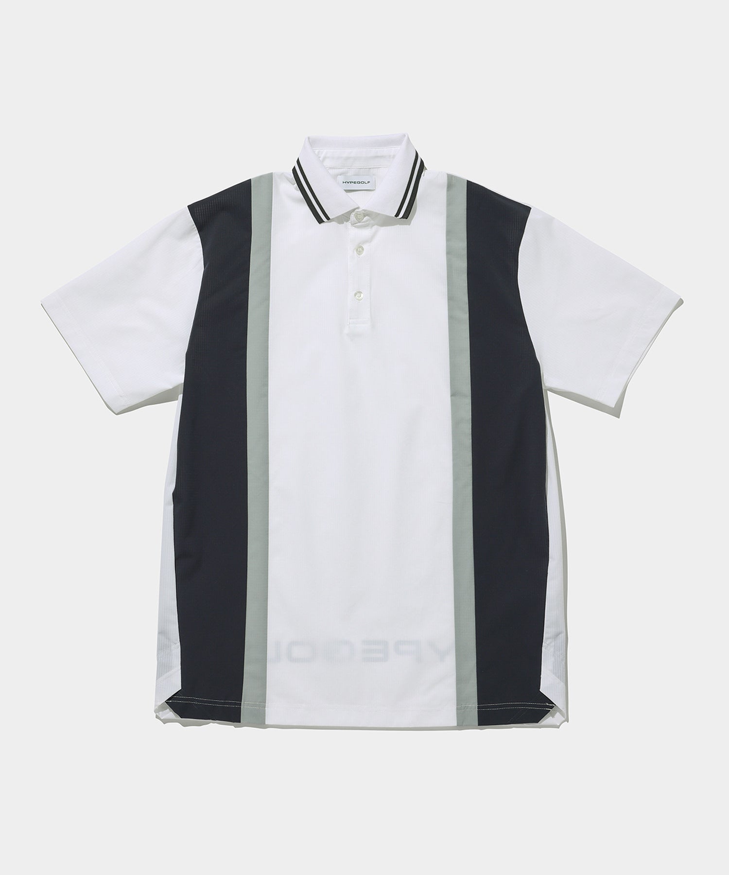TRICOLOR POLO SHIRTS WHITE – HYPEGOLF ONLINE STORE