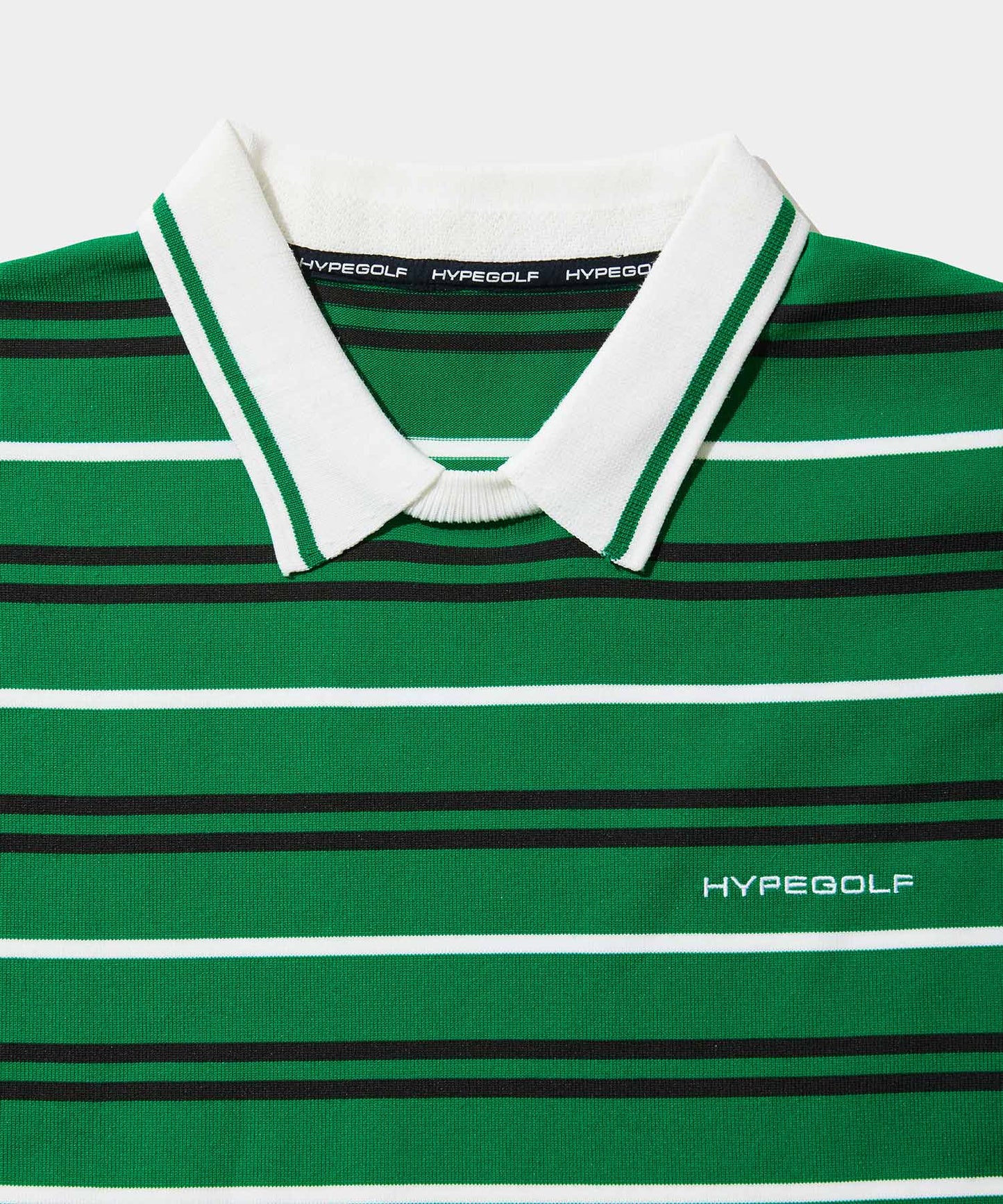 BORDER POLO SHIRTS GREEN