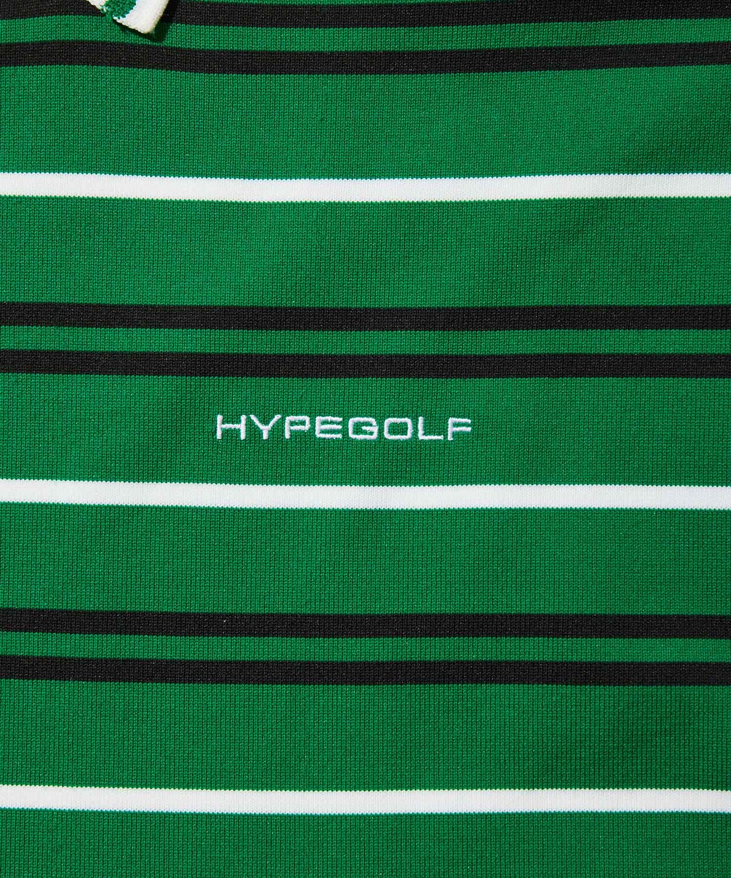 BORDER POLO SHIRTS GREEN