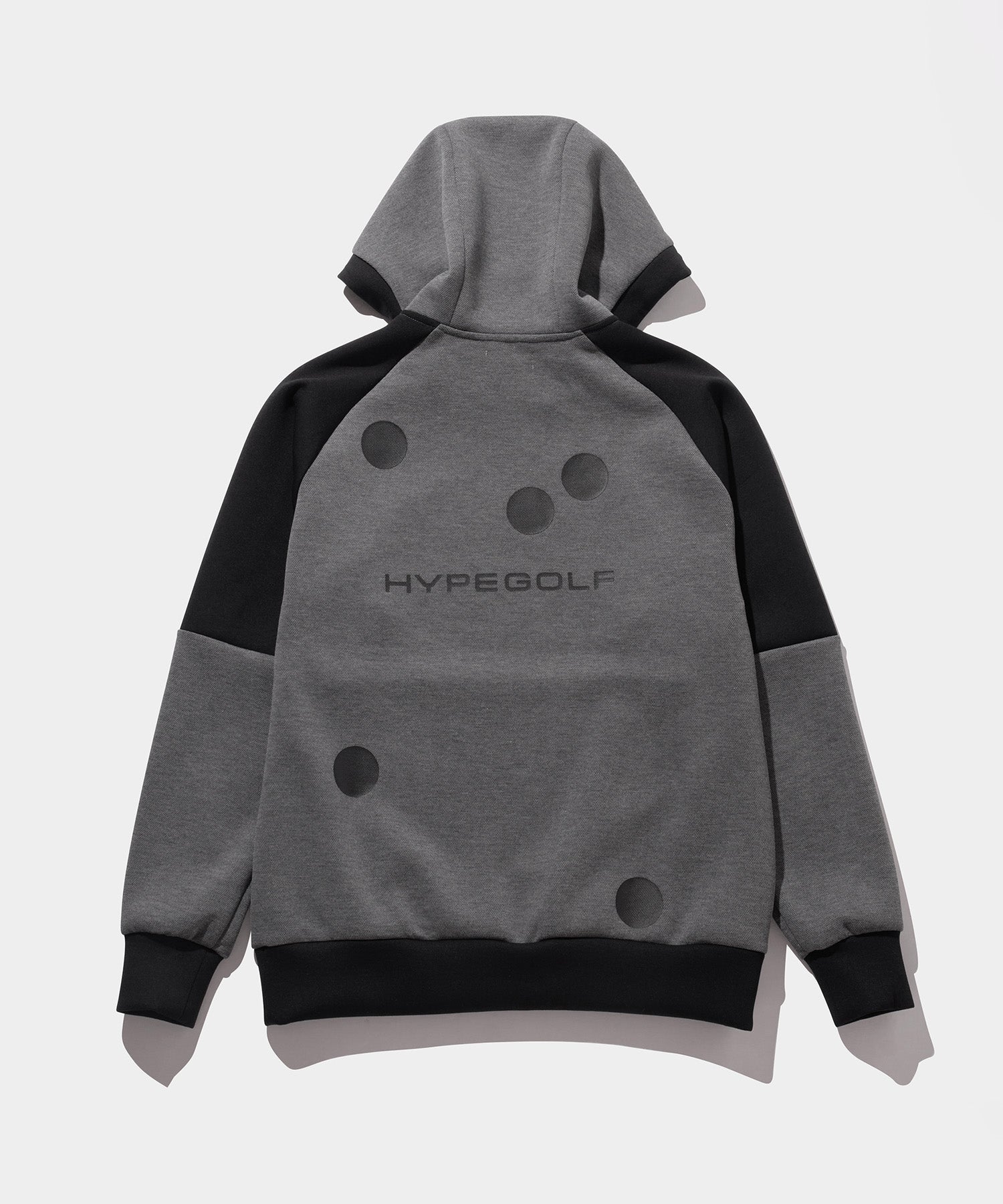 KANOKO DOT MOTIF ACTIVE HOODIE GRAY – HYPEGOLF ONLINE STORE