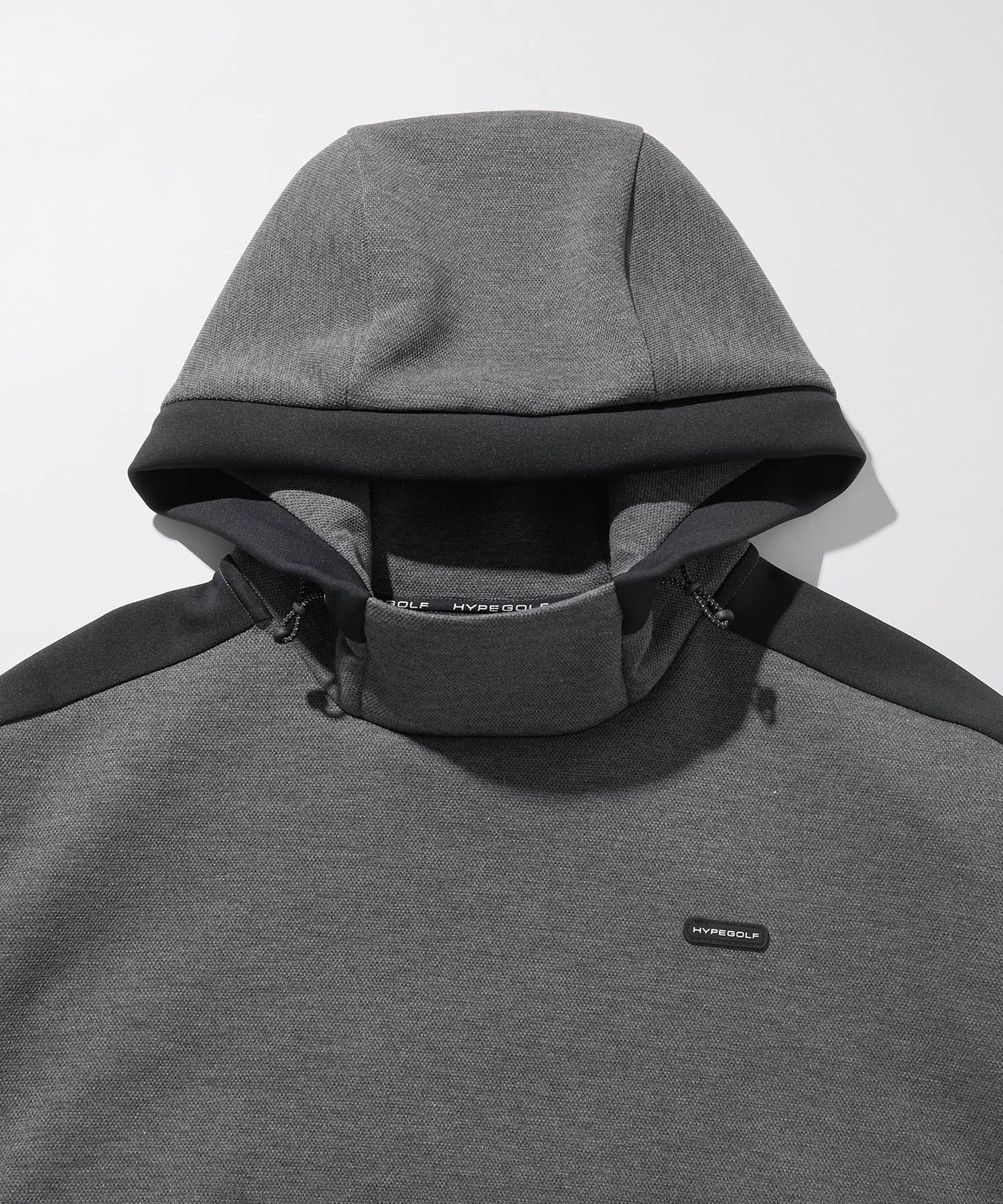 KANOKO DOT MOTIF ACTIVE HOODIE GRAY