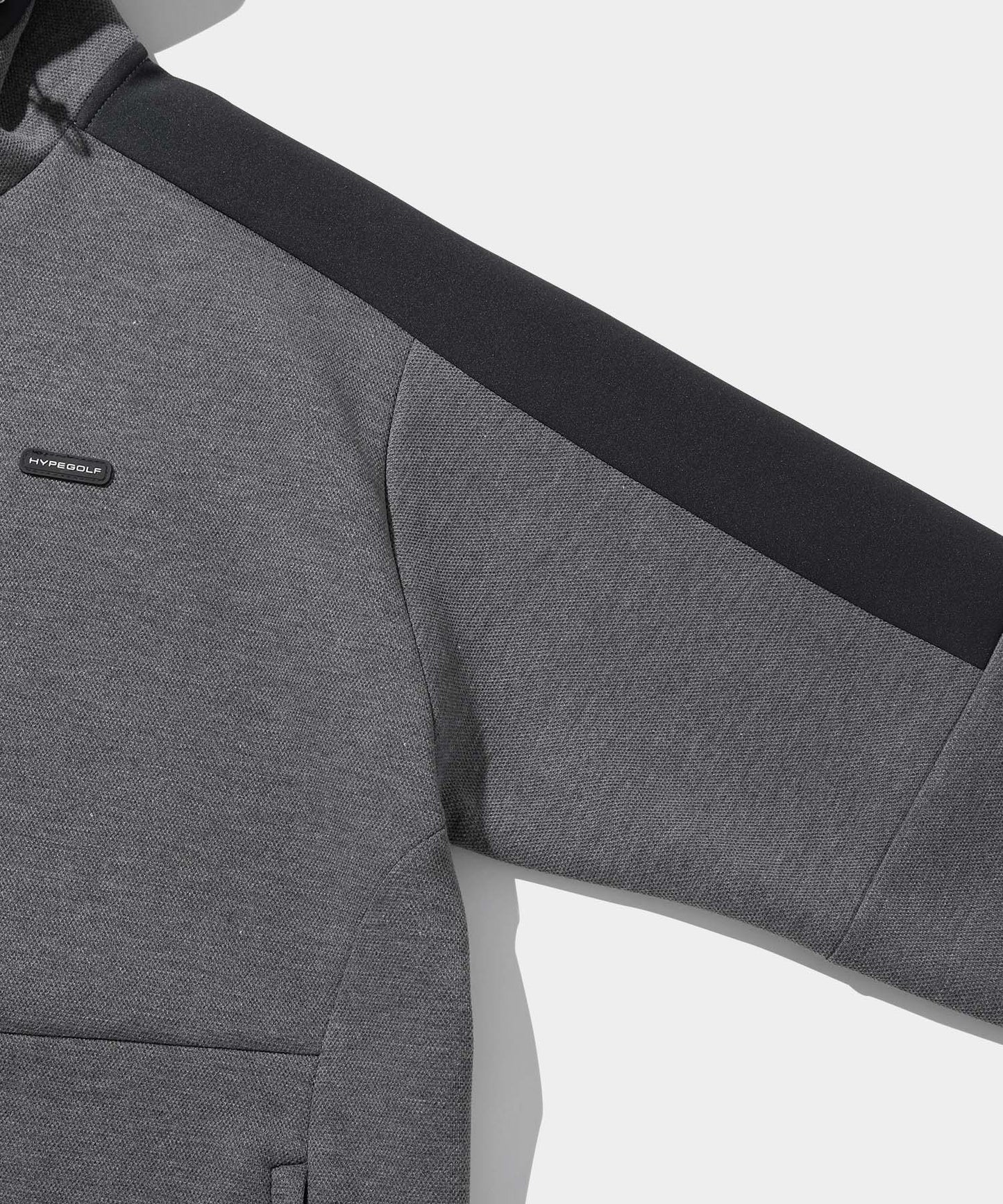 KANOKO DOT MOTIF ACTIVE HOODIE GRAY