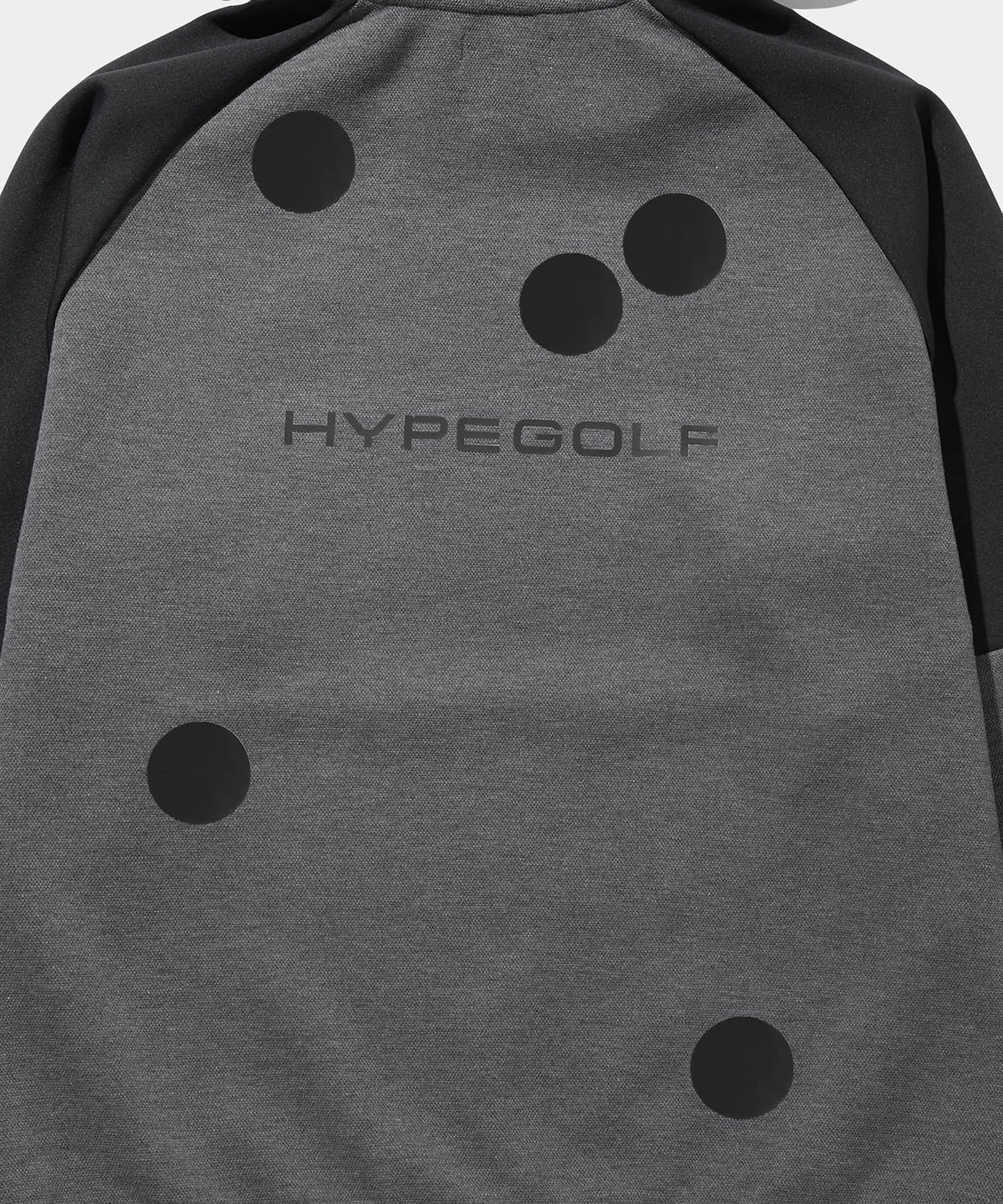KANOKO DOT MOTIF ACTIVE HOODIE GRAY