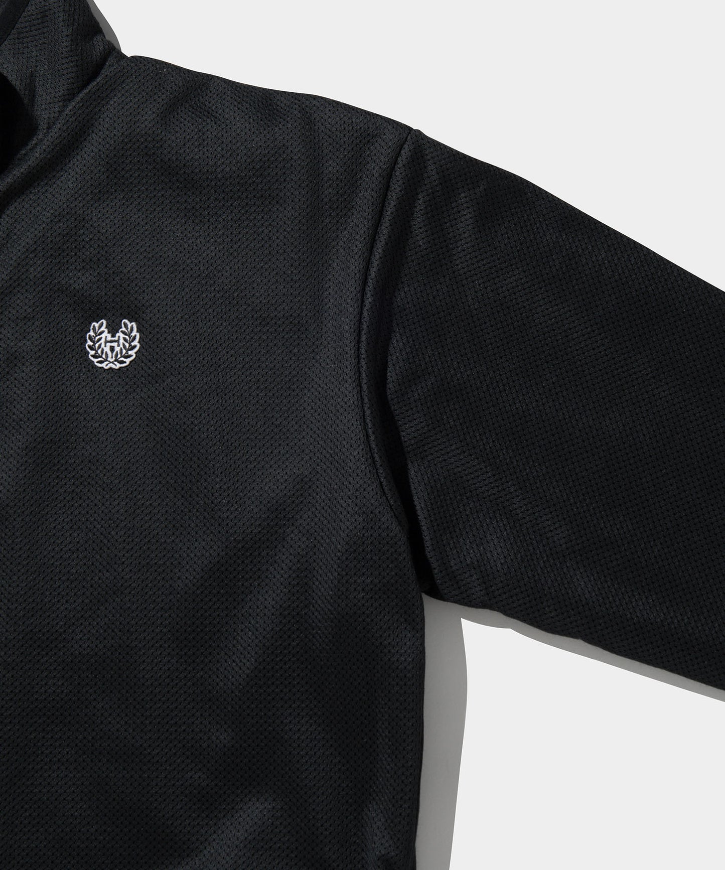 Octa HALF ZIP SHIRTS BLACK