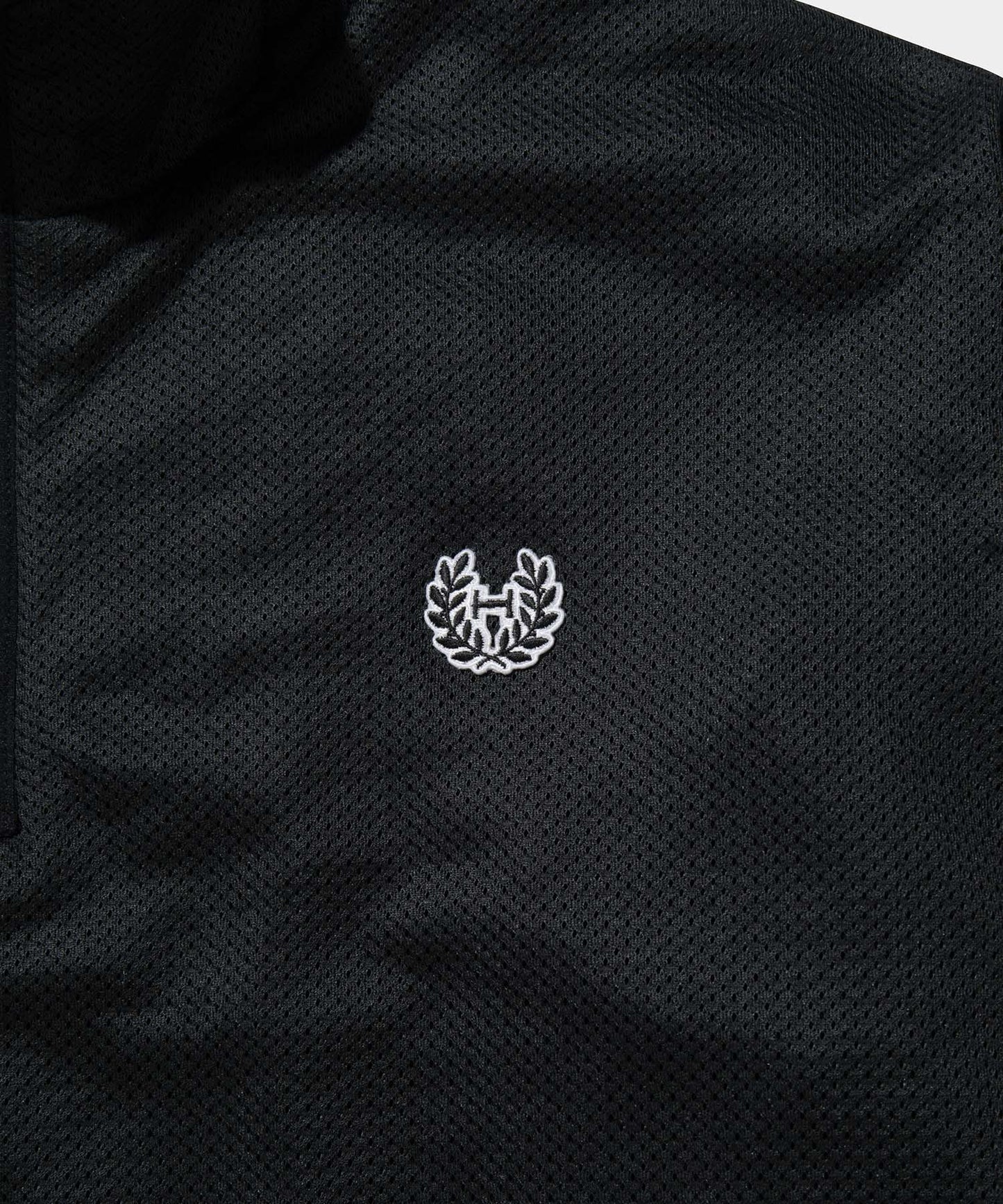 Octa HALF ZIP SHIRTS BLACK